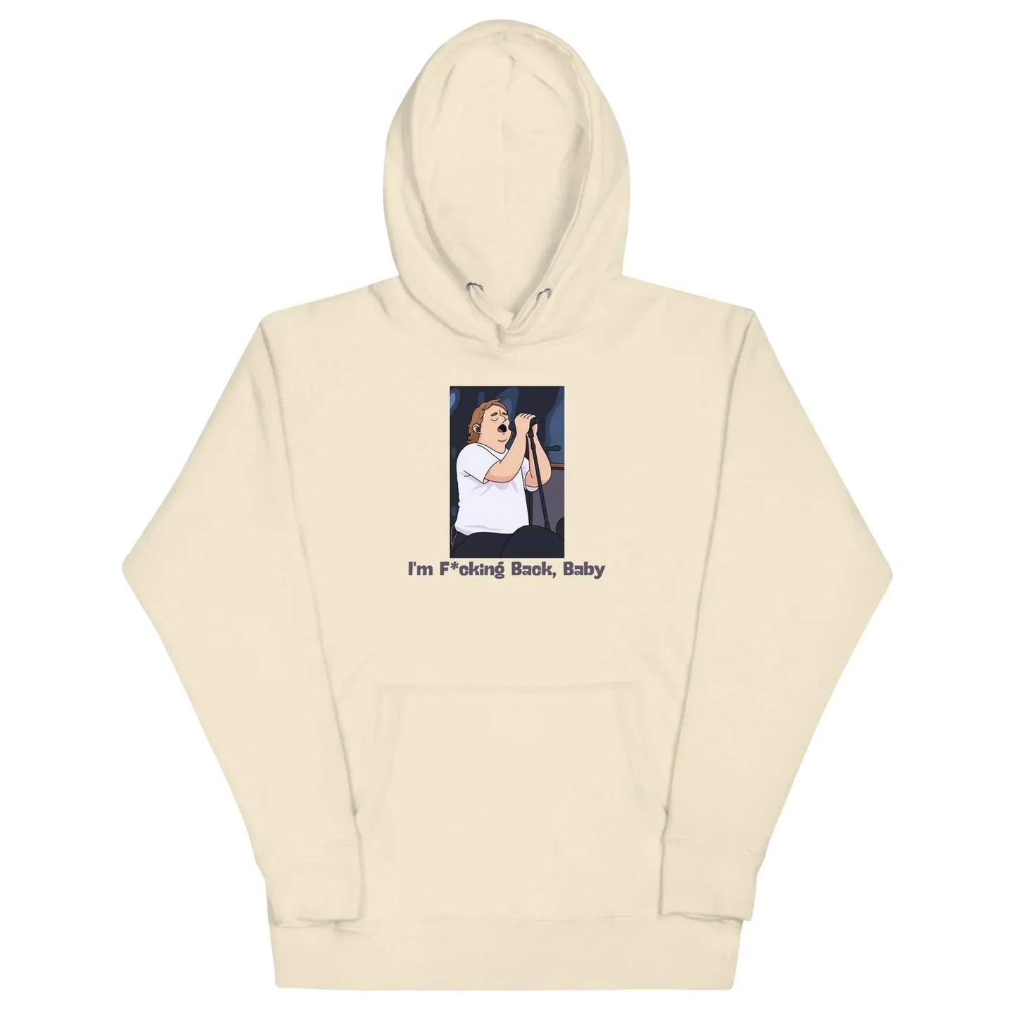 Lewis Capaldi "I'm Back" Unisex Hoodie - Cotton Polyester Blend alcyone213k