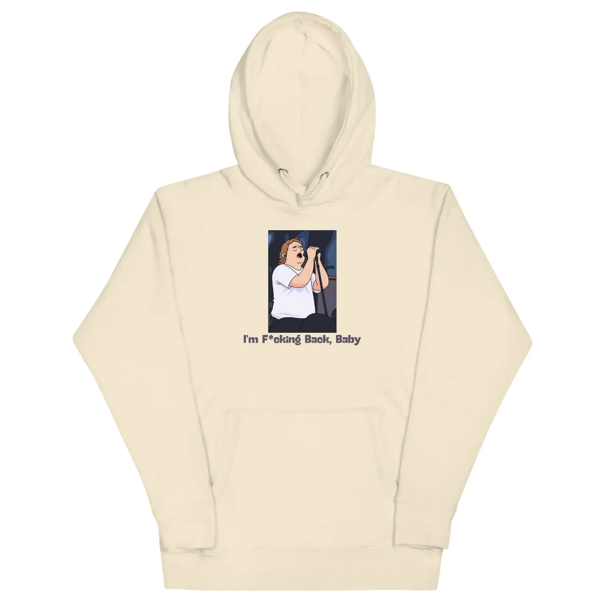 Lewis Capaldi "I'm Back" Unisex Hoodie - Cotton Polyester Blend alcyone213k