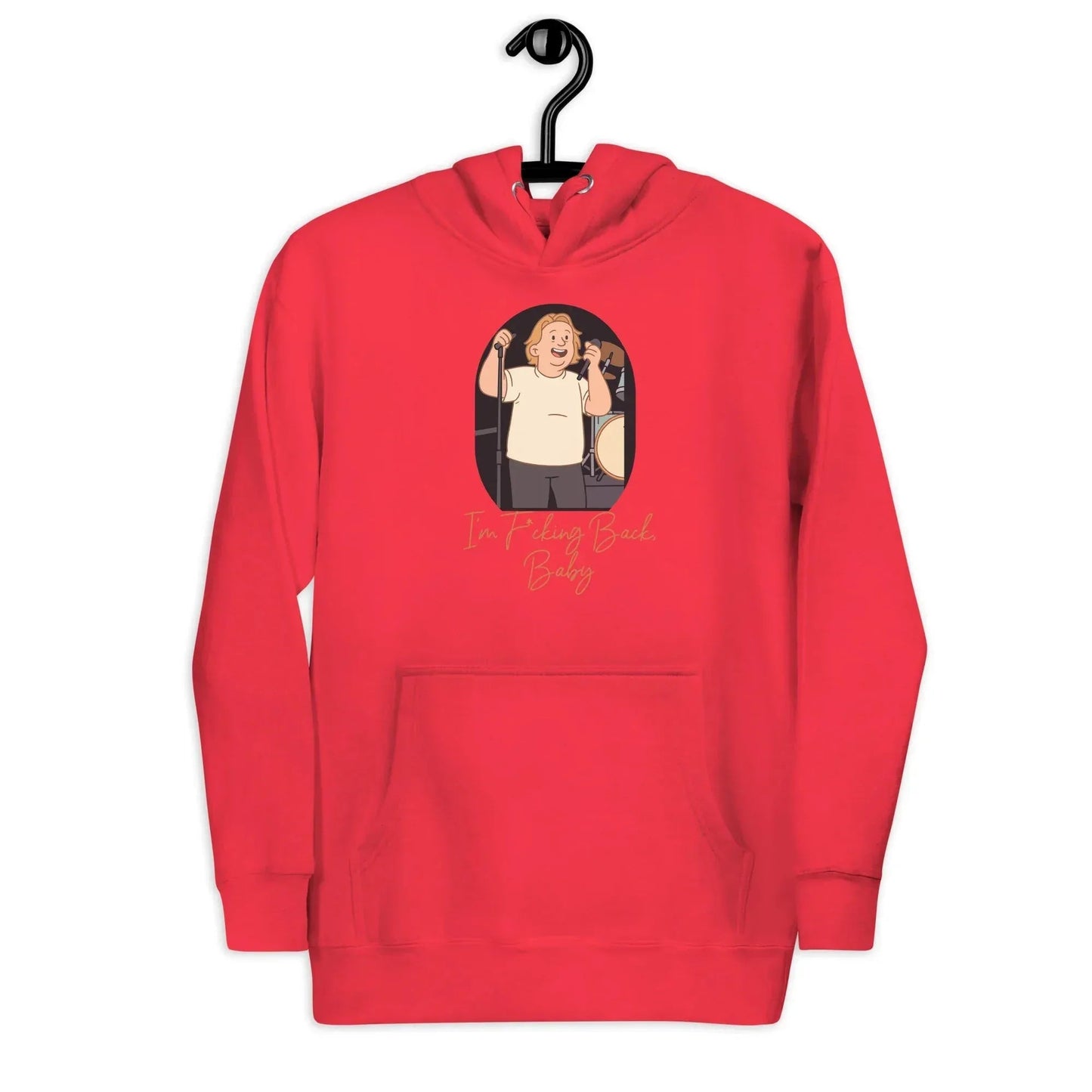 Lewis Capaldi "I'm Back" Unisex Hoodie | Cotton Polyester Blend alcyone213k