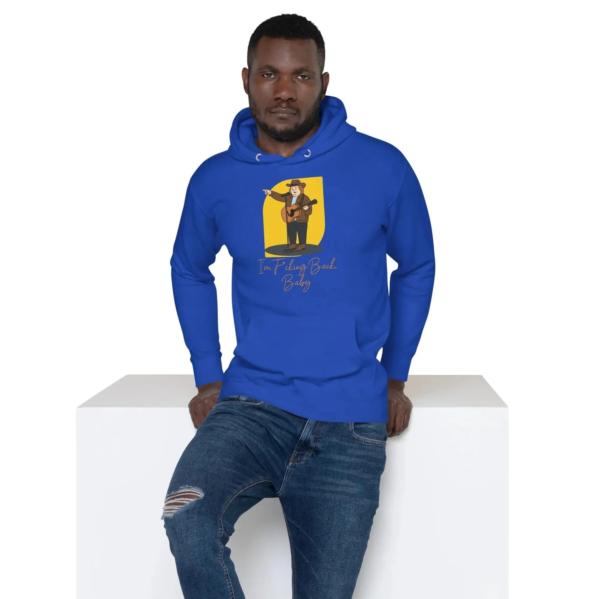 Lewis Capaldi "I'm Back" Unisex Hoodie - Cotton Polyester Blend alcyone213k