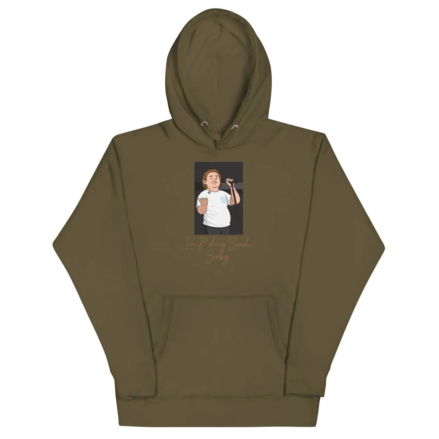 Lewis Capaldi "I'm Back" Unisex Hoodie | Cotton-Polyester Blend Concert Apparel alcyone213k