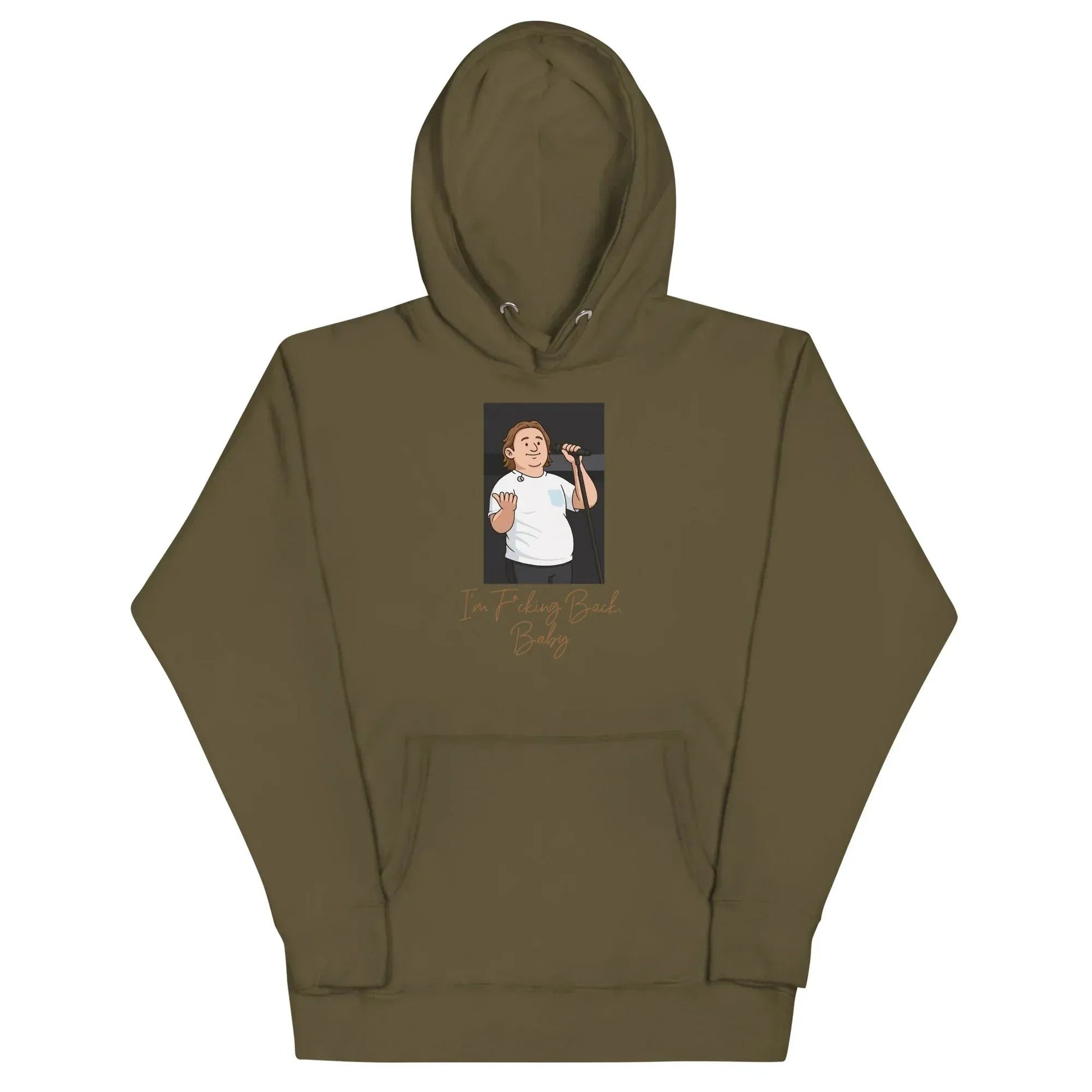 Lewis Capaldi "I'm Back" Unisex Hoodie | Cotton-Polyester Blend Concert Apparel alcyone213k