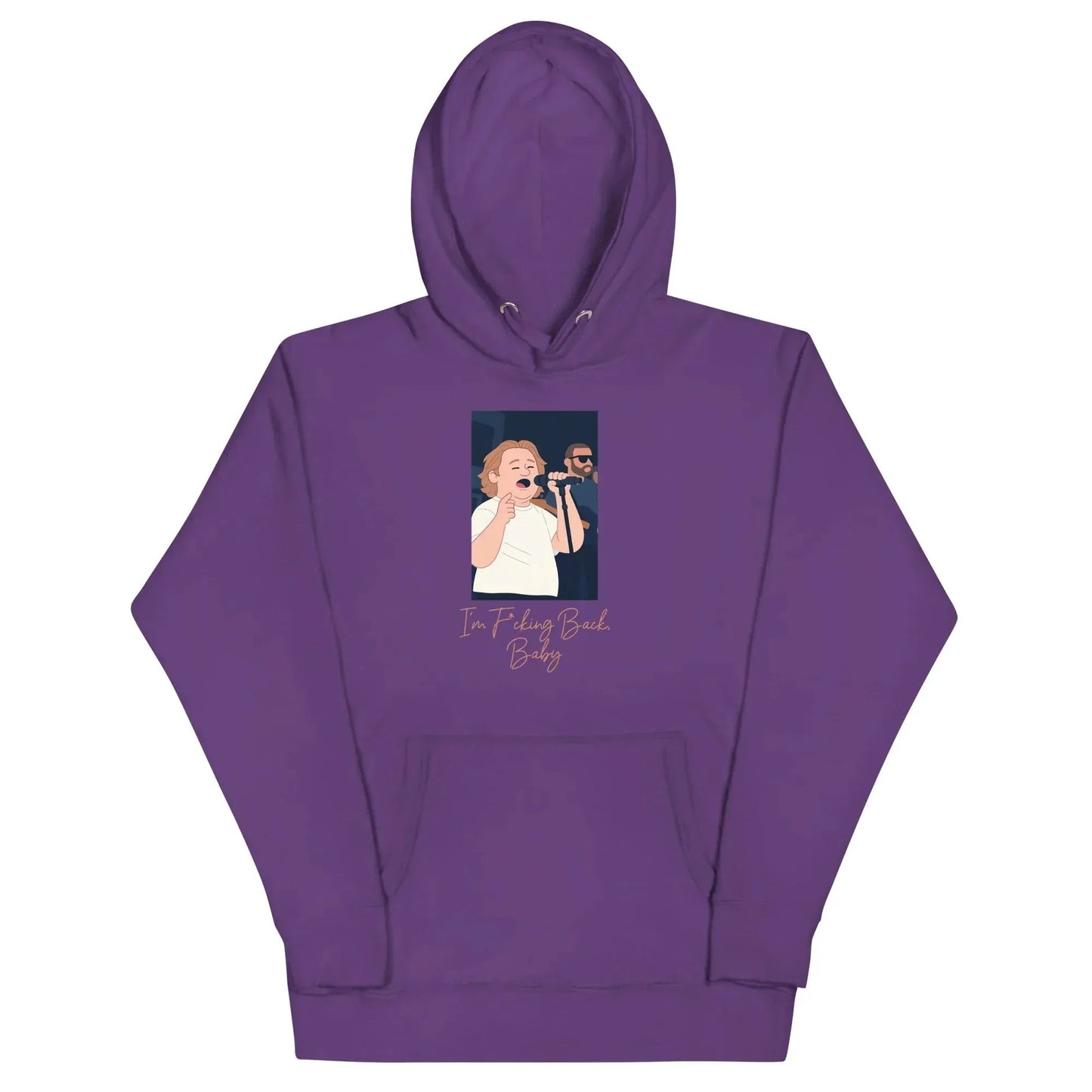 Lewis Capaldi "I'm Back" Unisex Hoodie | Cotton Polyester Blend alcyone213k