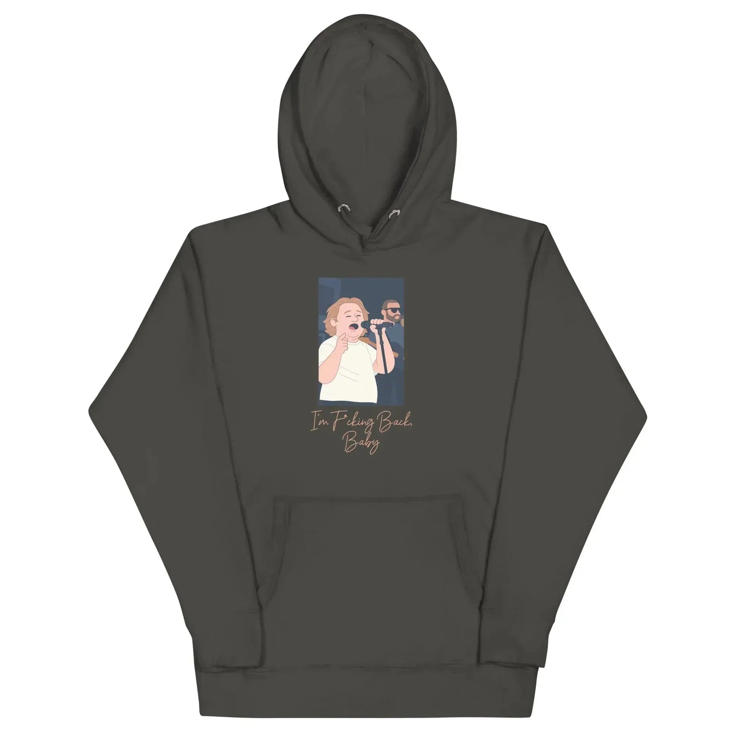 Lewis Capaldi "I'm Back" Unisex Hoodie | Cotton Polyester Blend alcyone213k