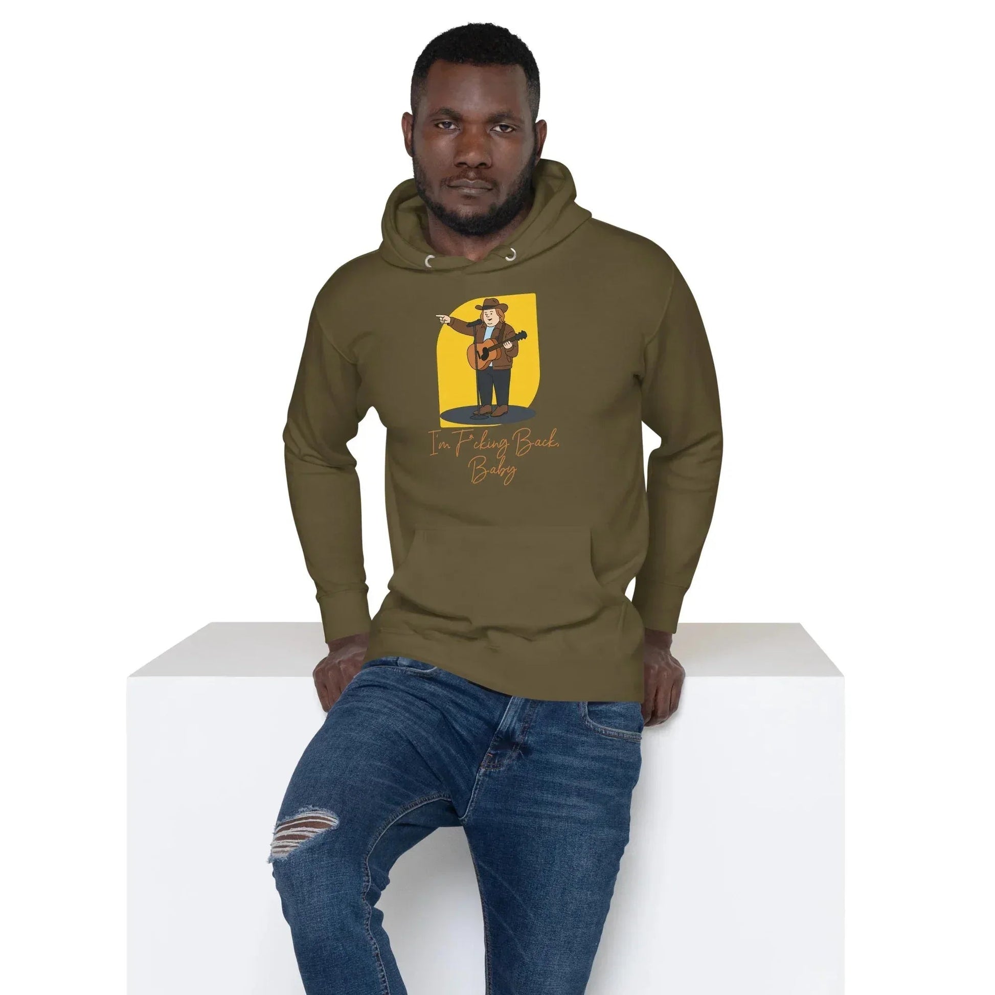 Lewis Capaldi "I'm Back" Unisex Hoodie - Cotton Polyester Blend alcyone213k