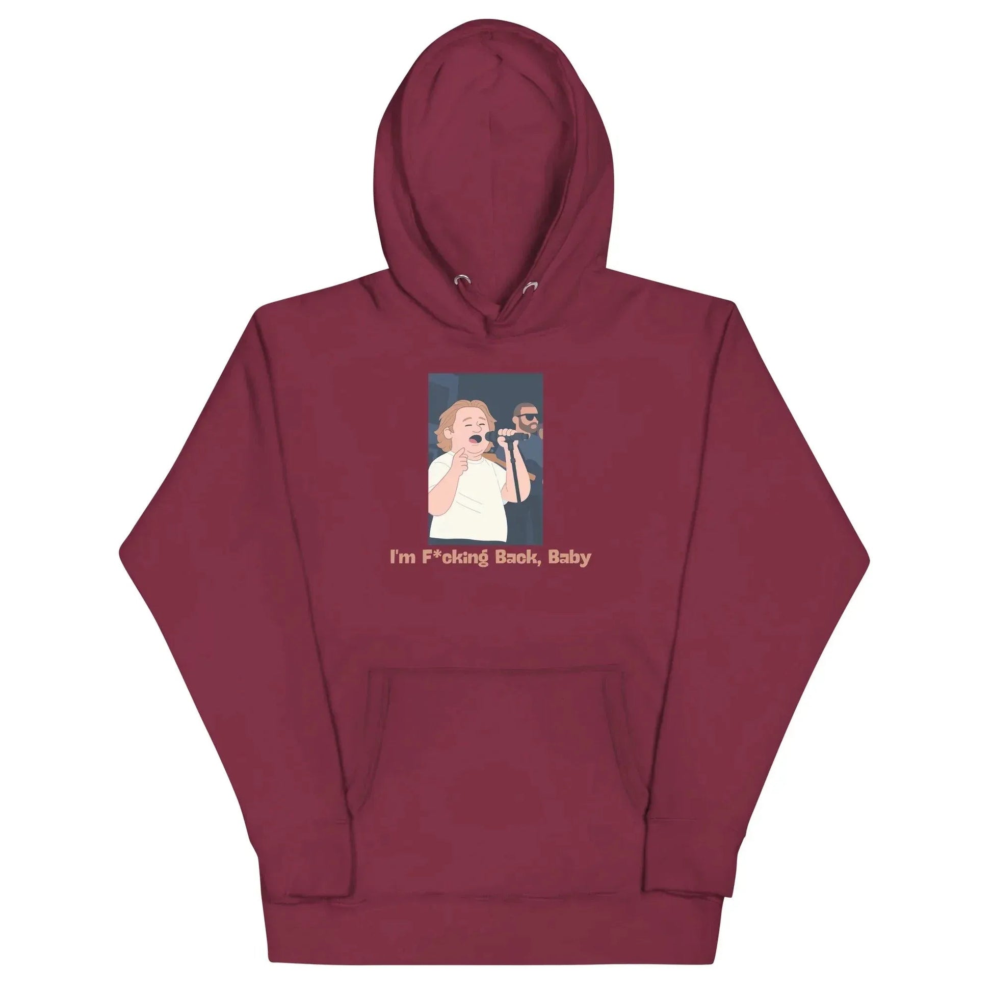 Lewis Capaldi "I'm Back" Unisex Hoodie - Cotton Polyester Blend Fan Merch alcyone213k
