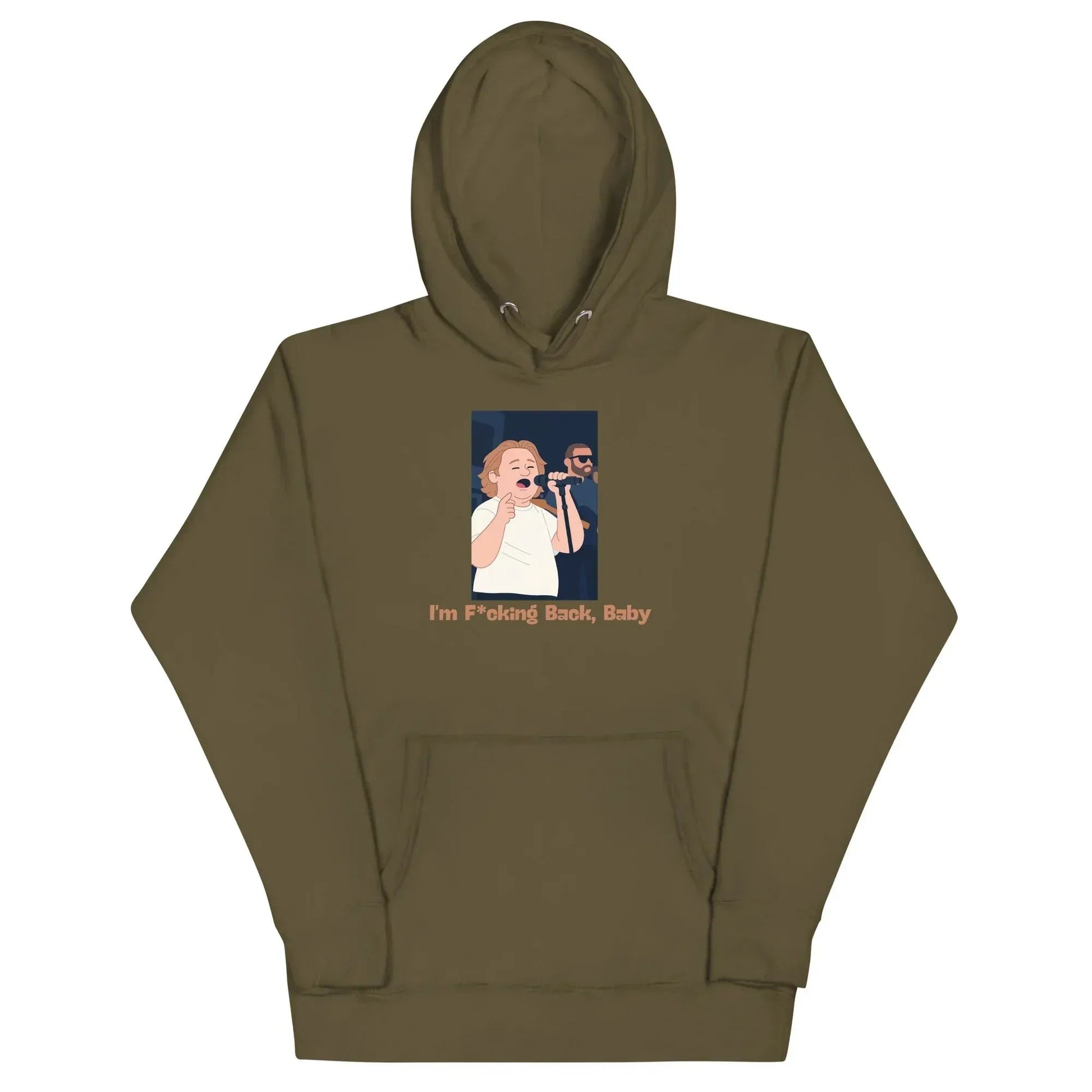 Lewis Capaldi "I'm Back" Unisex Hoodie - Cotton Polyester Blend Fan Merch alcyone213k