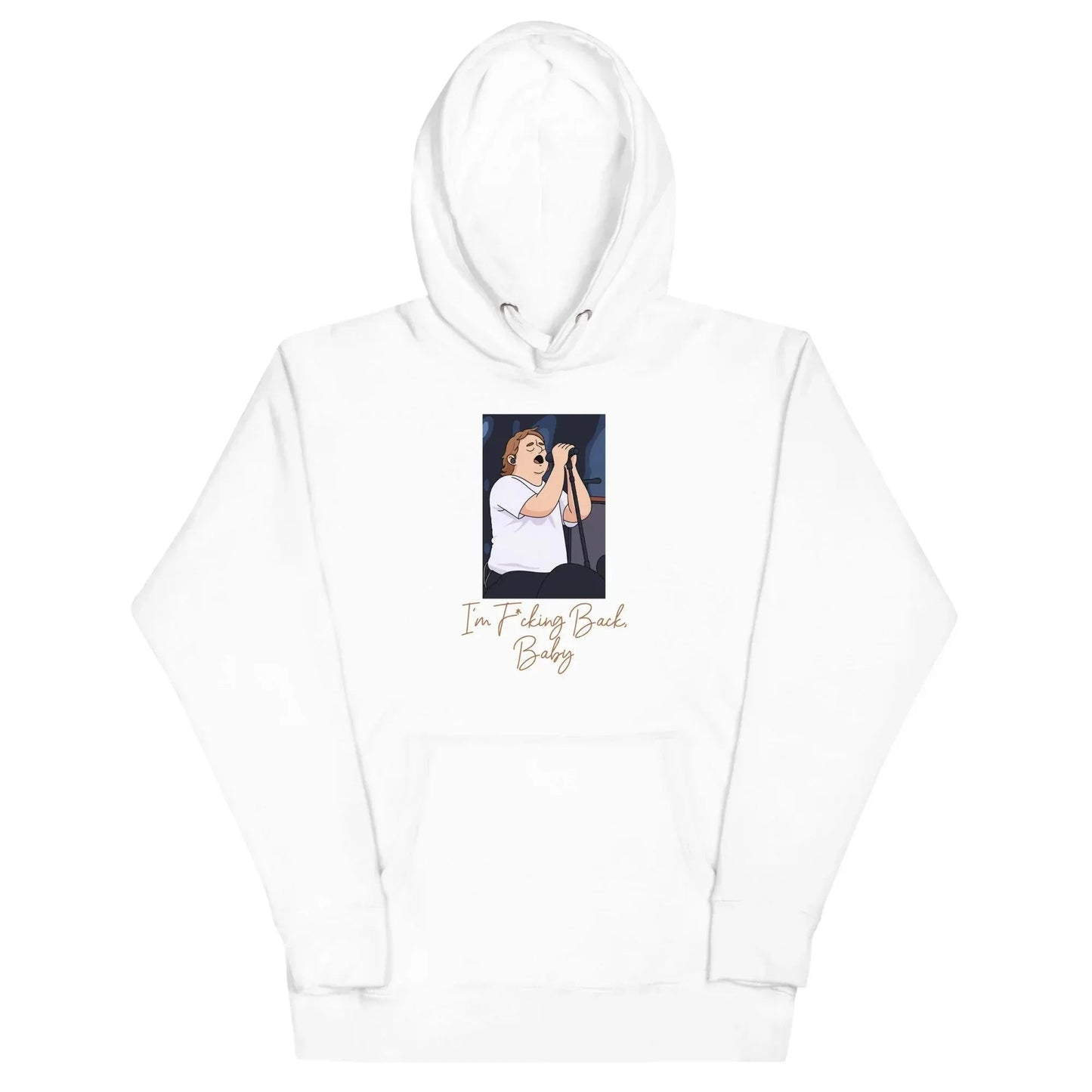 Lewis Capaldi "I'm Back" Unisex Hoodie - Premium Cotton Blend alcyone213k