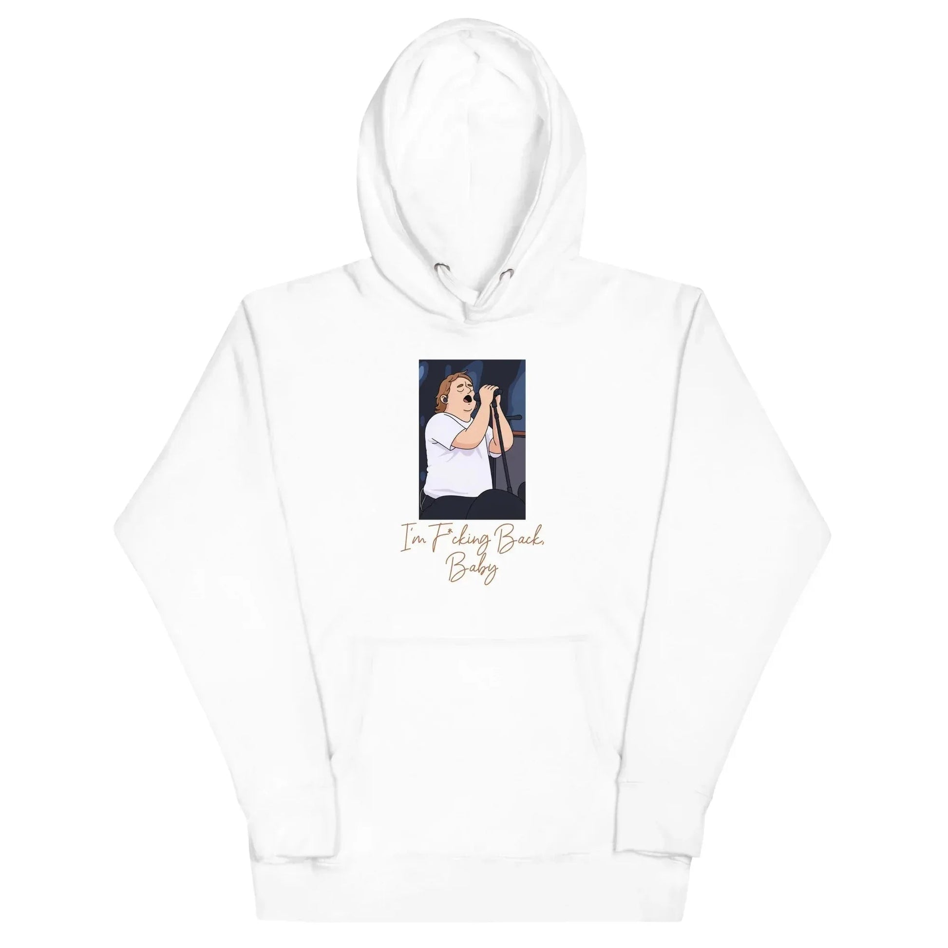 Lewis Capaldi "I'm Back" Unisex Hoodie - Premium Cotton Blend alcyone213k