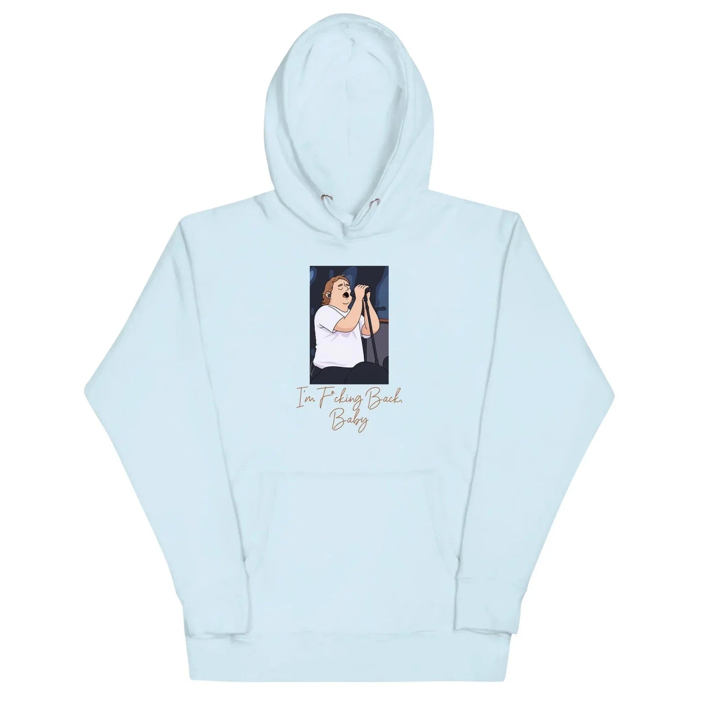 Lewis Capaldi "I'm Back" Unisex Hoodie - Premium Cotton Blend alcyone213k