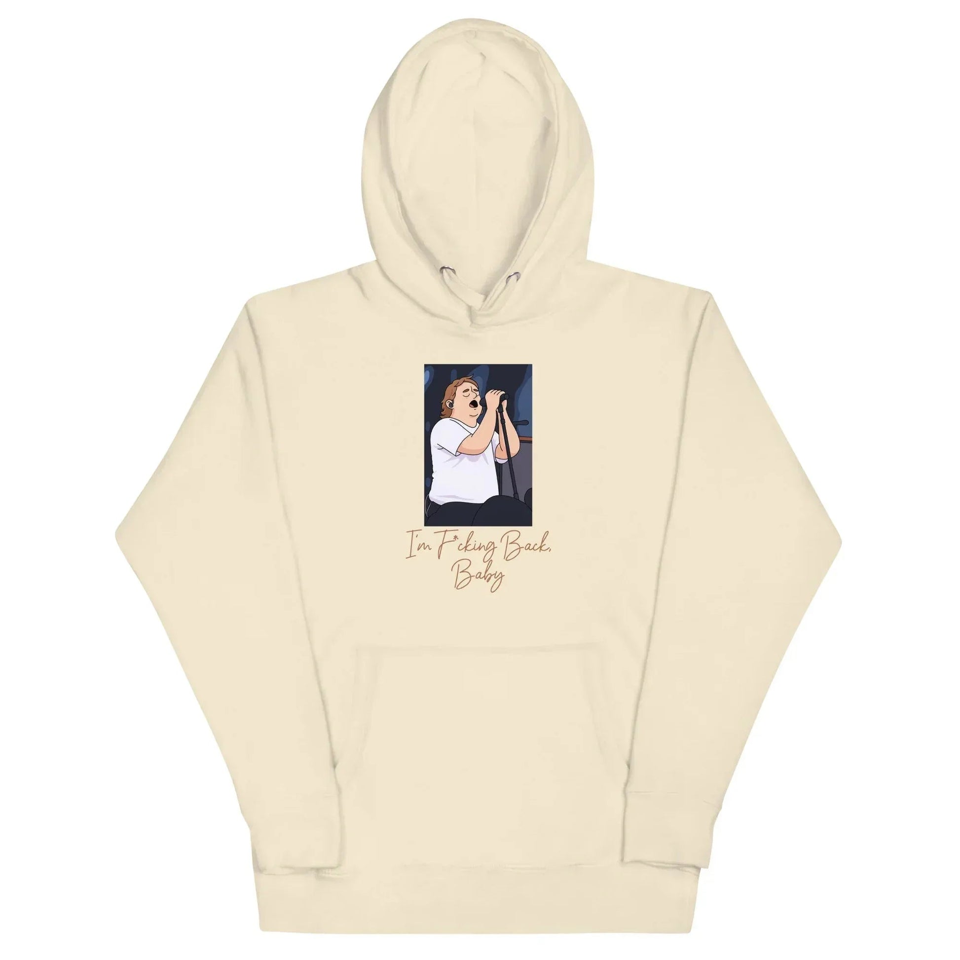 Lewis Capaldi "I'm Back" Unisex Hoodie - Premium Cotton Blend alcyone213k