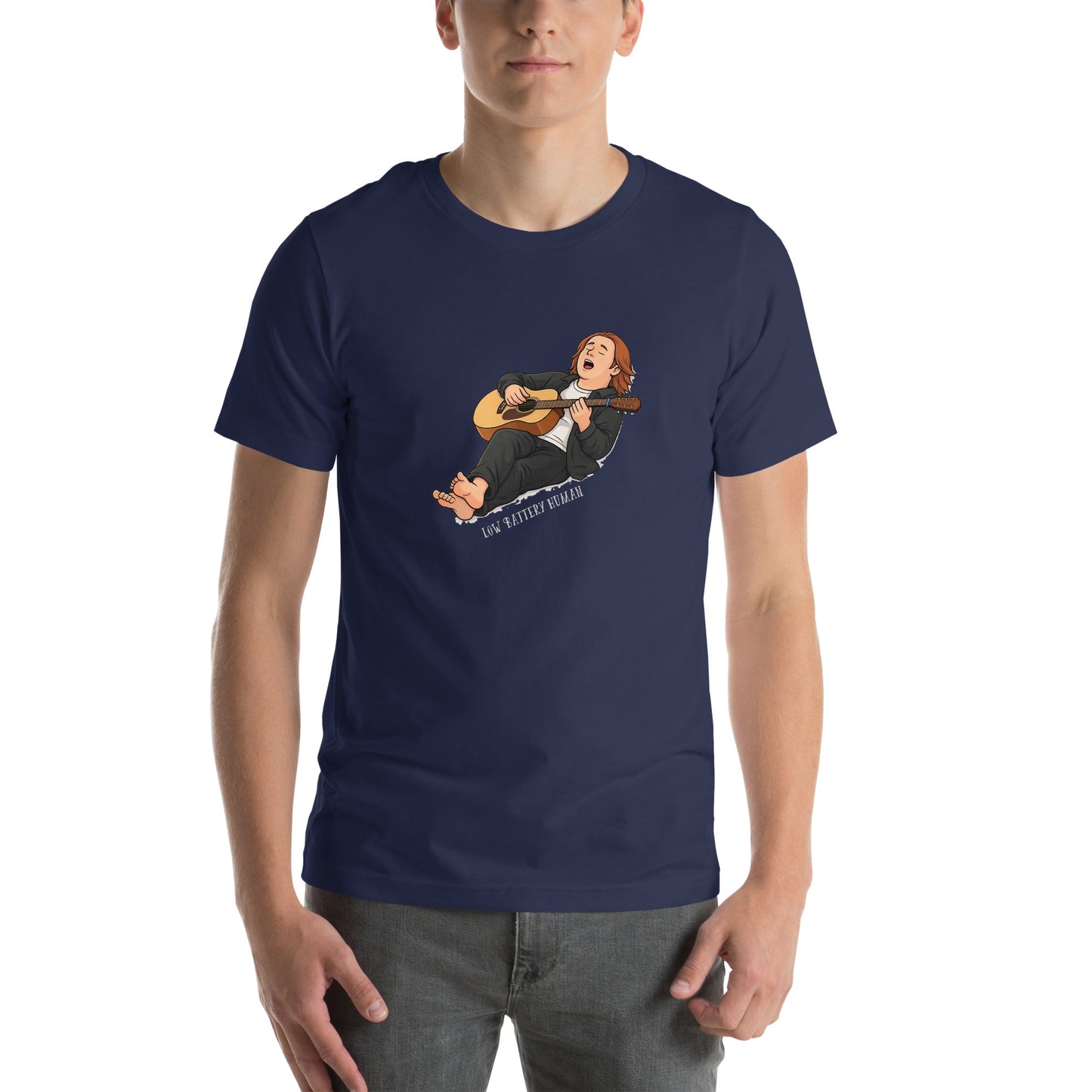 Lewis Capaldi Low Battery T-Shirt - Unisex Funny Quotes Design alcyone213k