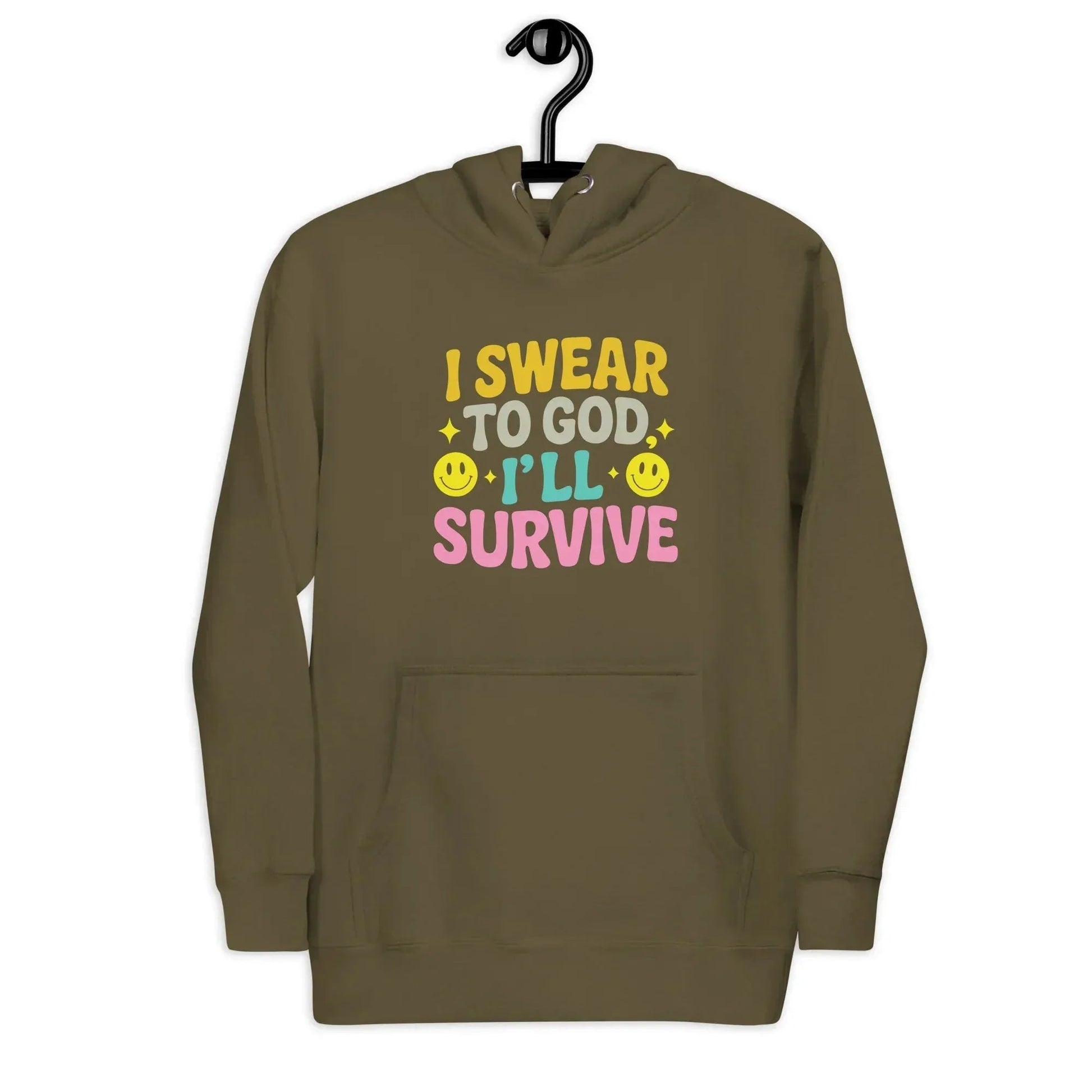 Lewis Capaldi Lyrics Apparel - Eco-Friendly Unisex Hoodie with 'Survive' Song Lyrics alcyone213k