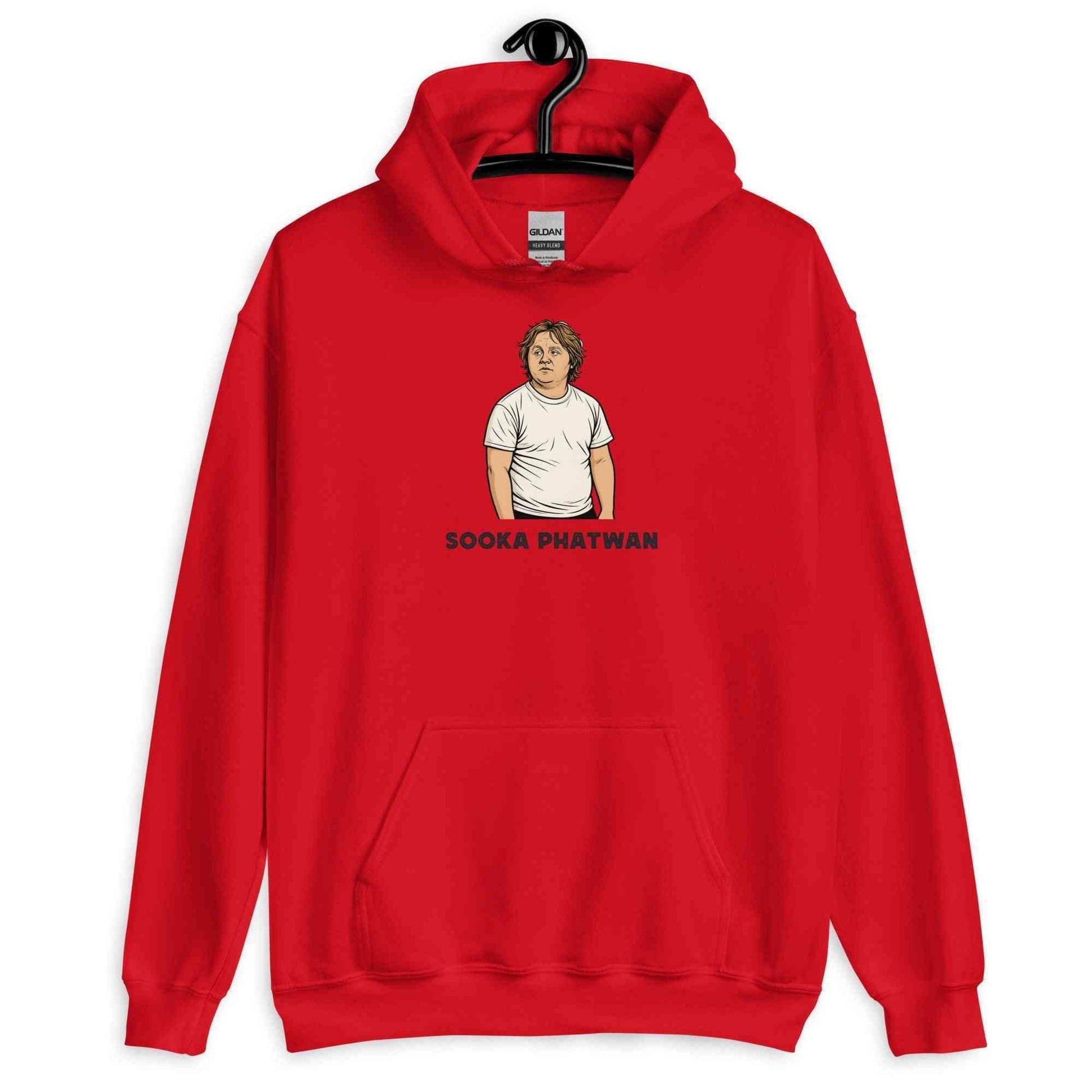 Lewis Capaldi Red Hoodie | Unisex Cotton-Polyester Blend | Alcyone213k alcyone213k