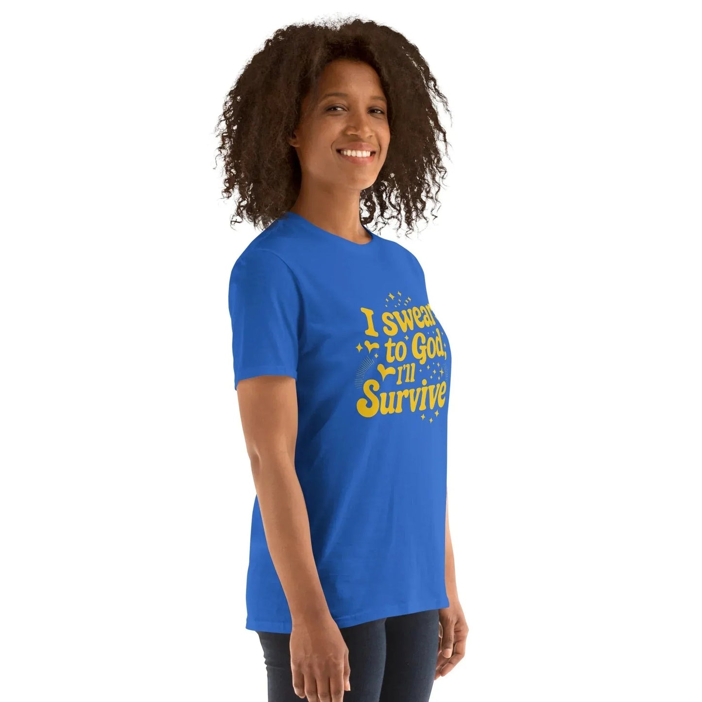Lewis Capaldi "Survive" Lyric T-Shirt - Black Cotton Blend Unisex Tee alcyone213k