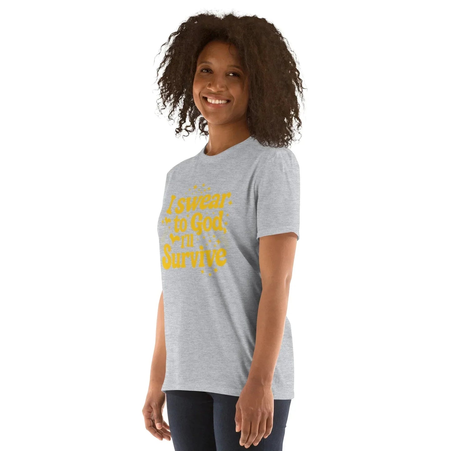 Lewis Capaldi "Survive" Lyric T-Shirt - Black Cotton Blend Unisex Tee alcyone213k