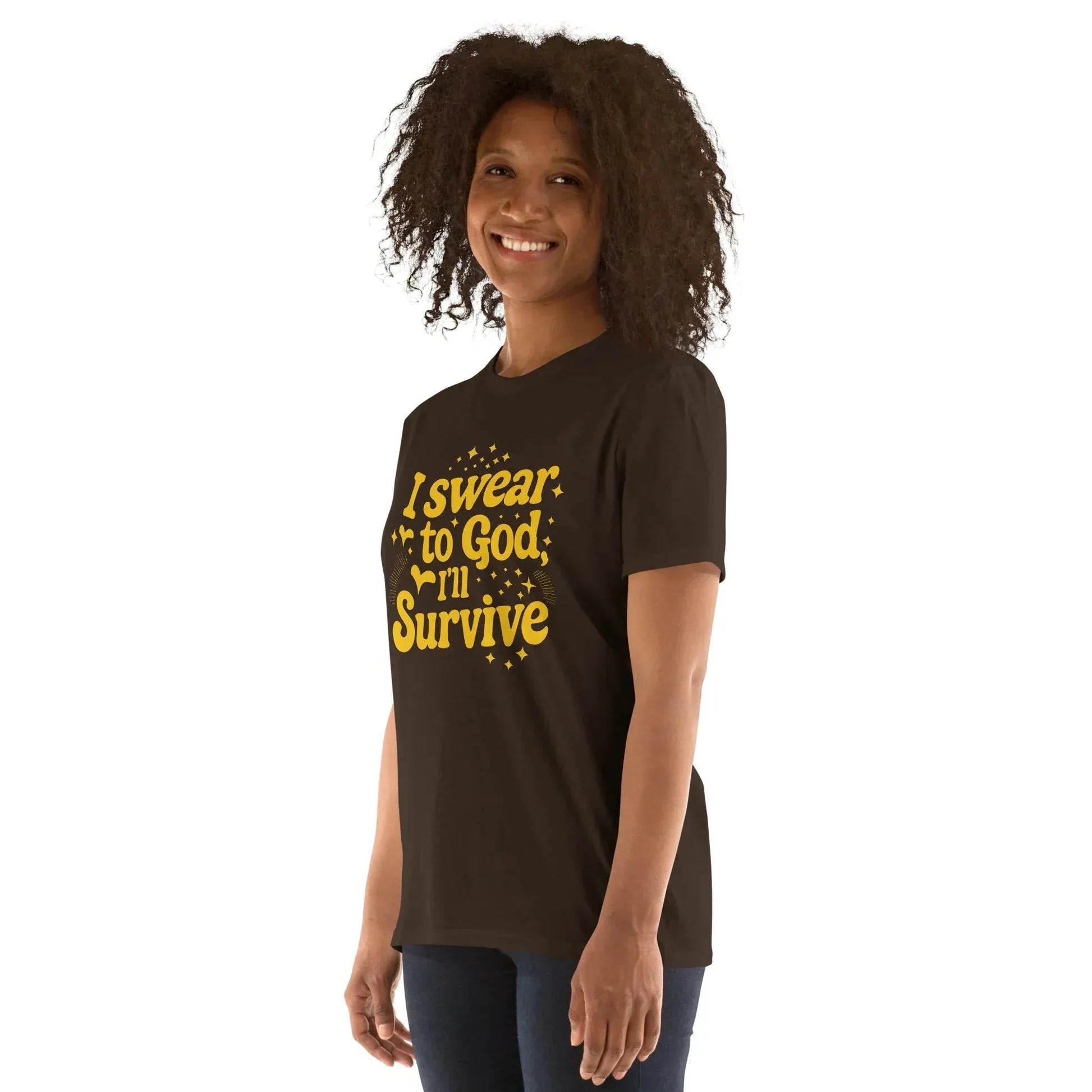 Lewis Capaldi "Survive" Lyric T-Shirt - Black Cotton Blend Unisex Tee alcyone213k