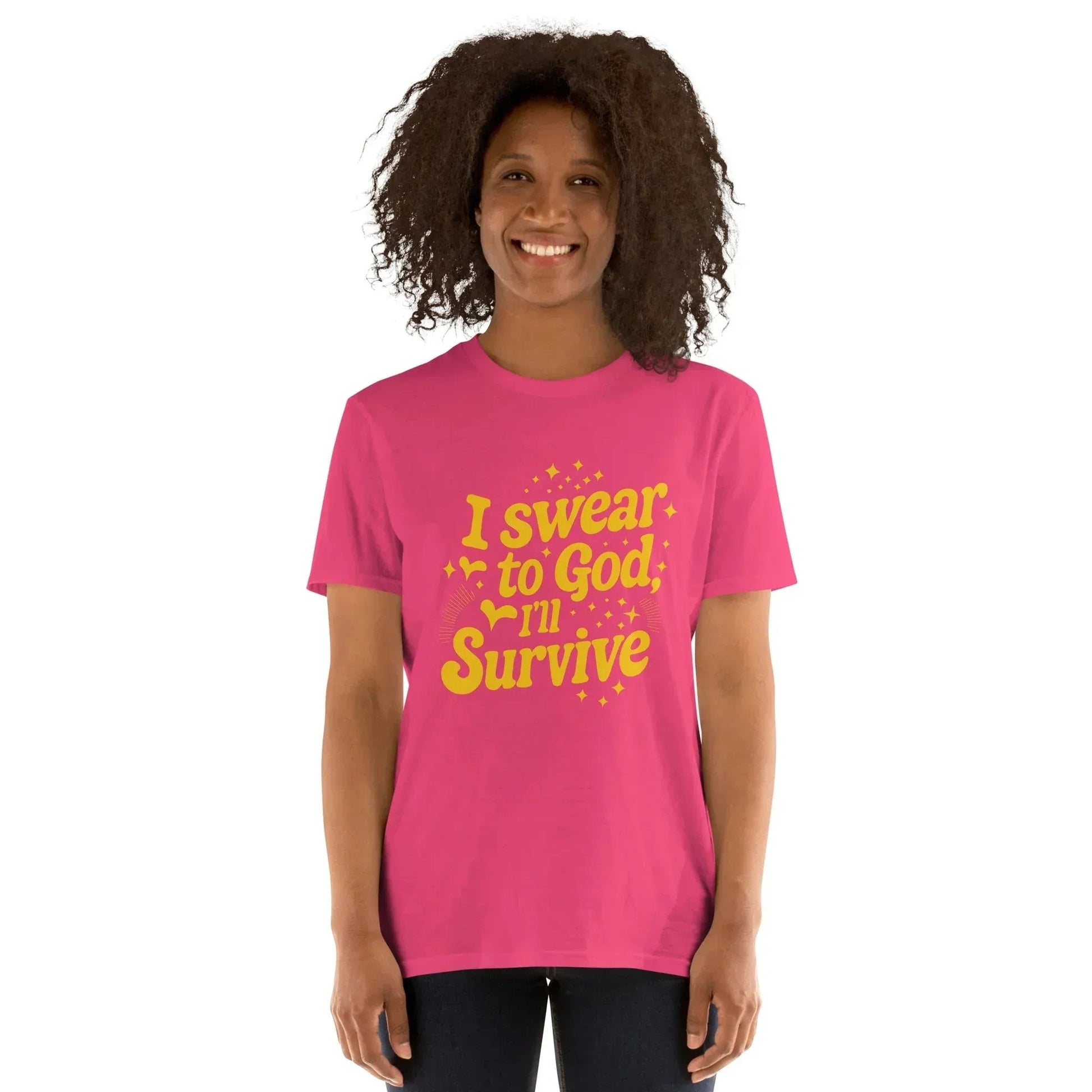 Lewis Capaldi "Survive" Lyric T-Shirt - Black Cotton Blend Unisex Tee alcyone213k