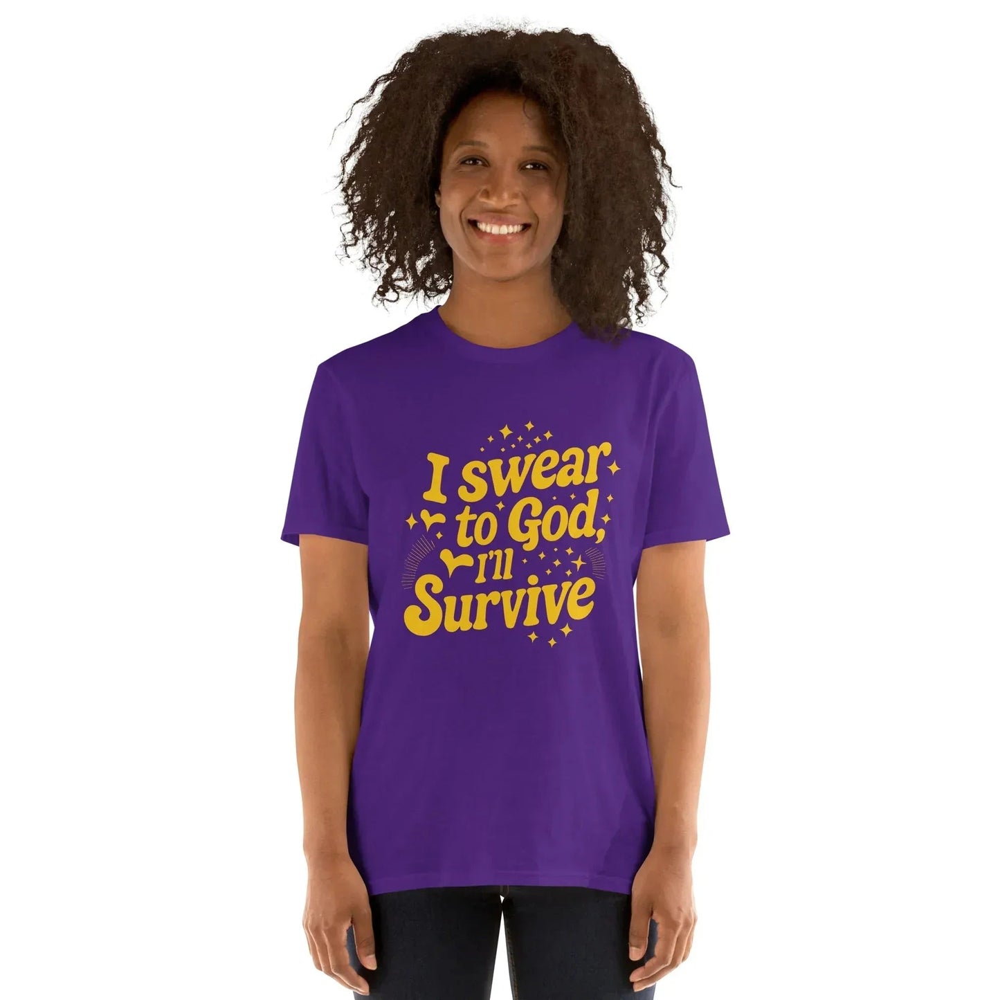 Lewis Capaldi "Survive" Lyric T-Shirt - Black Cotton Blend Unisex Tee alcyone213k