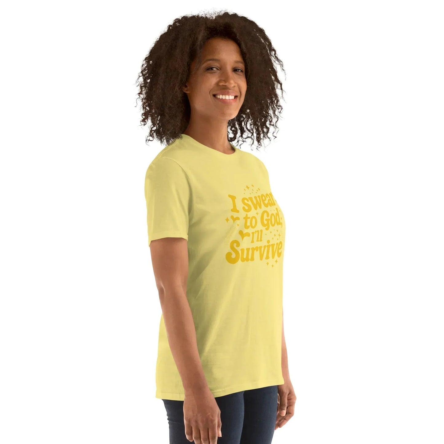 Lewis Capaldi "Survive" Lyric T-Shirt - Black Cotton Blend Unisex Tee alcyone213k