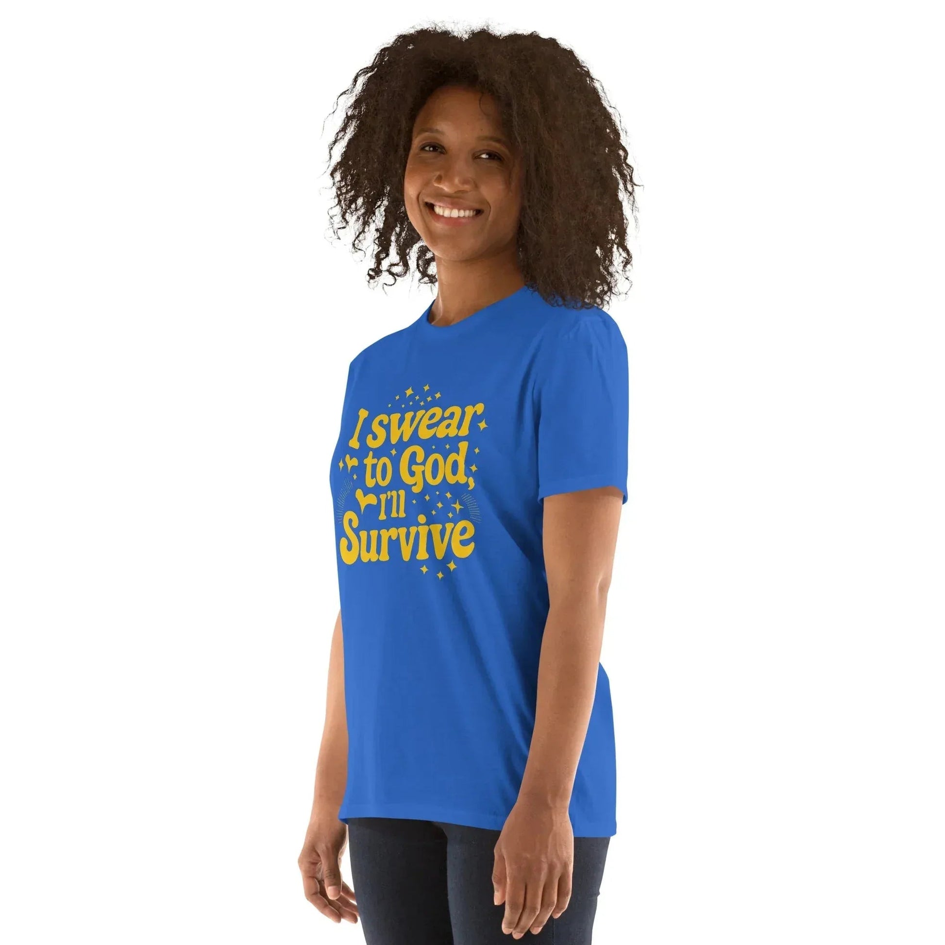 Lewis Capaldi "Survive" Lyric T-Shirt - Black Cotton Blend Unisex Tee alcyone213k