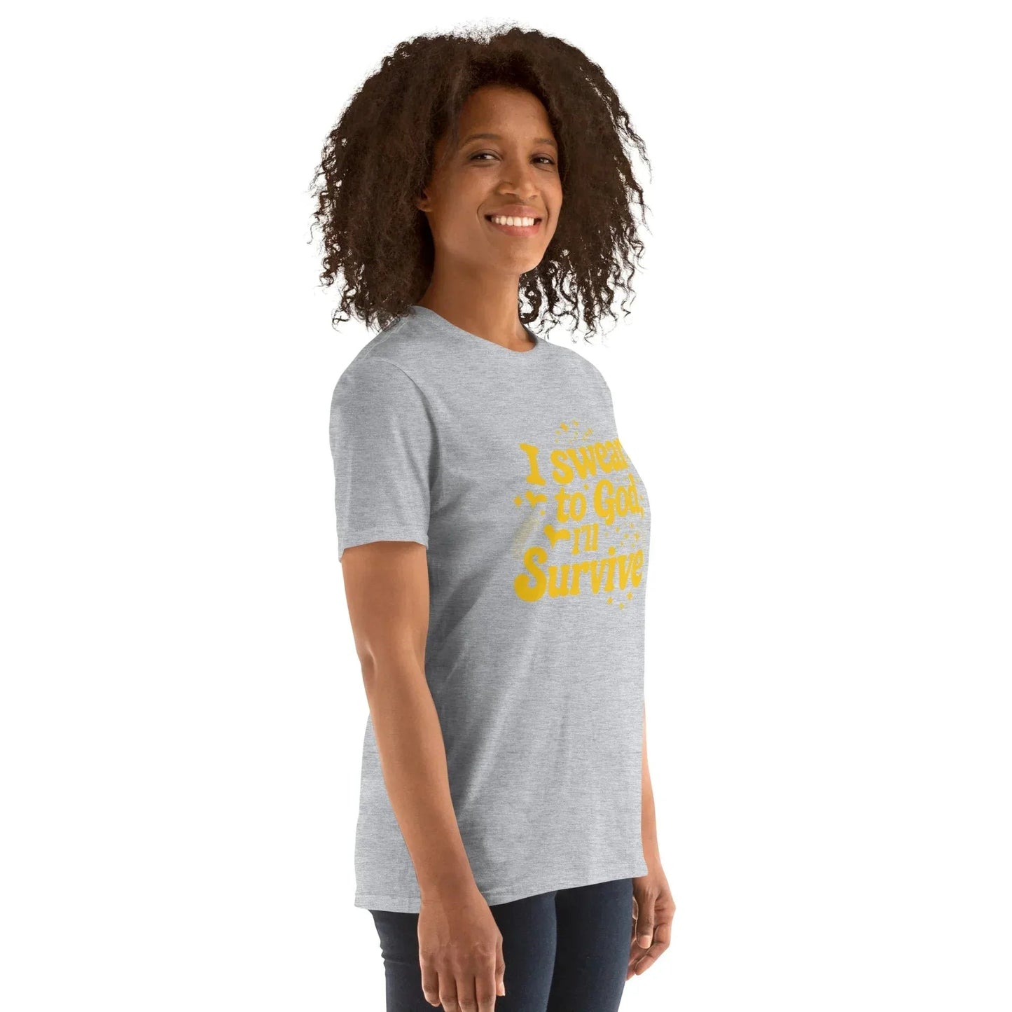 Lewis Capaldi "Survive" Lyric T-Shirt - Black Cotton Blend Unisex Tee alcyone213k