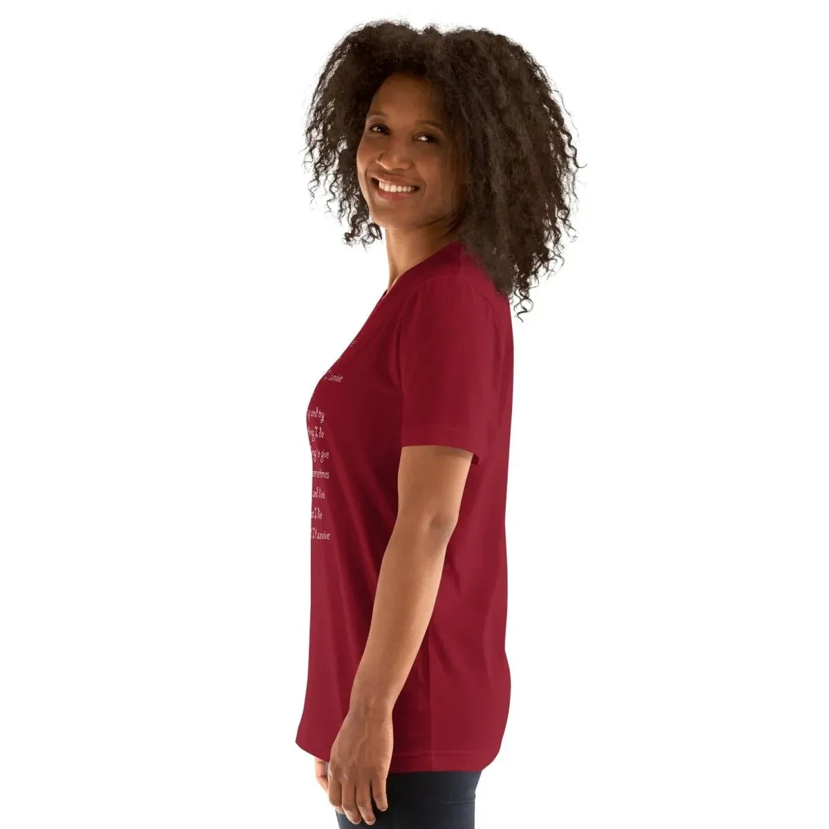 Lewis Capaldi "Survive" Lyric T-Shirt - Unisex Comfort Tee alcyone213k