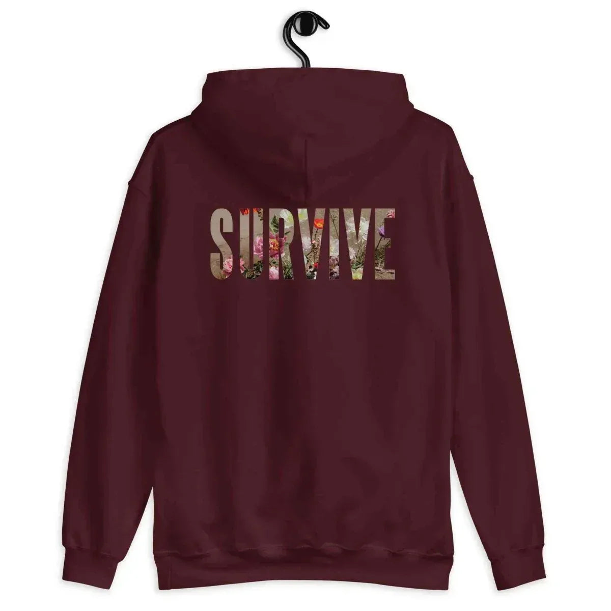 Lewis Capaldi "Survive" Lyrics Hoodie | Alcyone213k Black Unisex alcyone213k