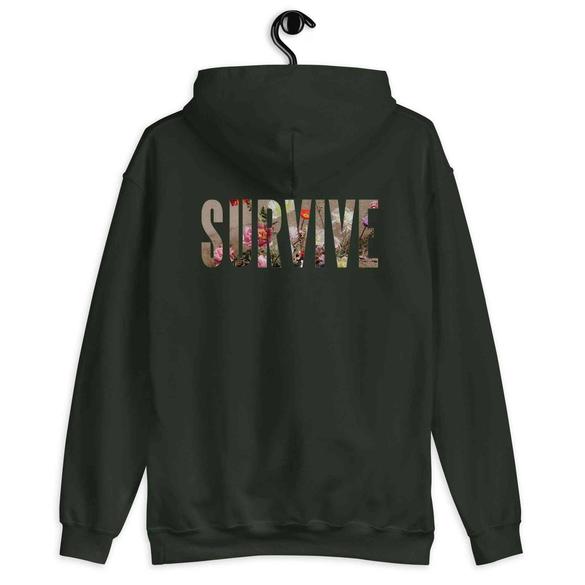 Lewis Capaldi "Survive" Lyrics Hoodie | Alcyone213k Black Unisex alcyone213k