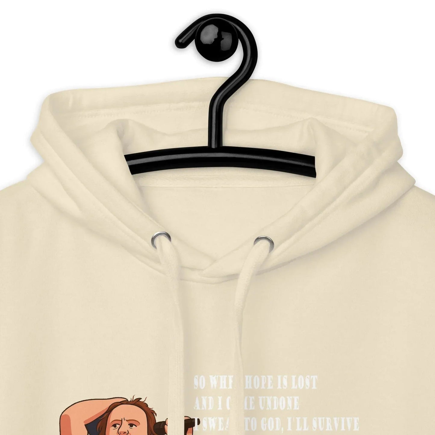 Lewis Capaldi "Survive" Lyrics Hoodie - Sustainable Unisex Sweatshirt alcyone213k