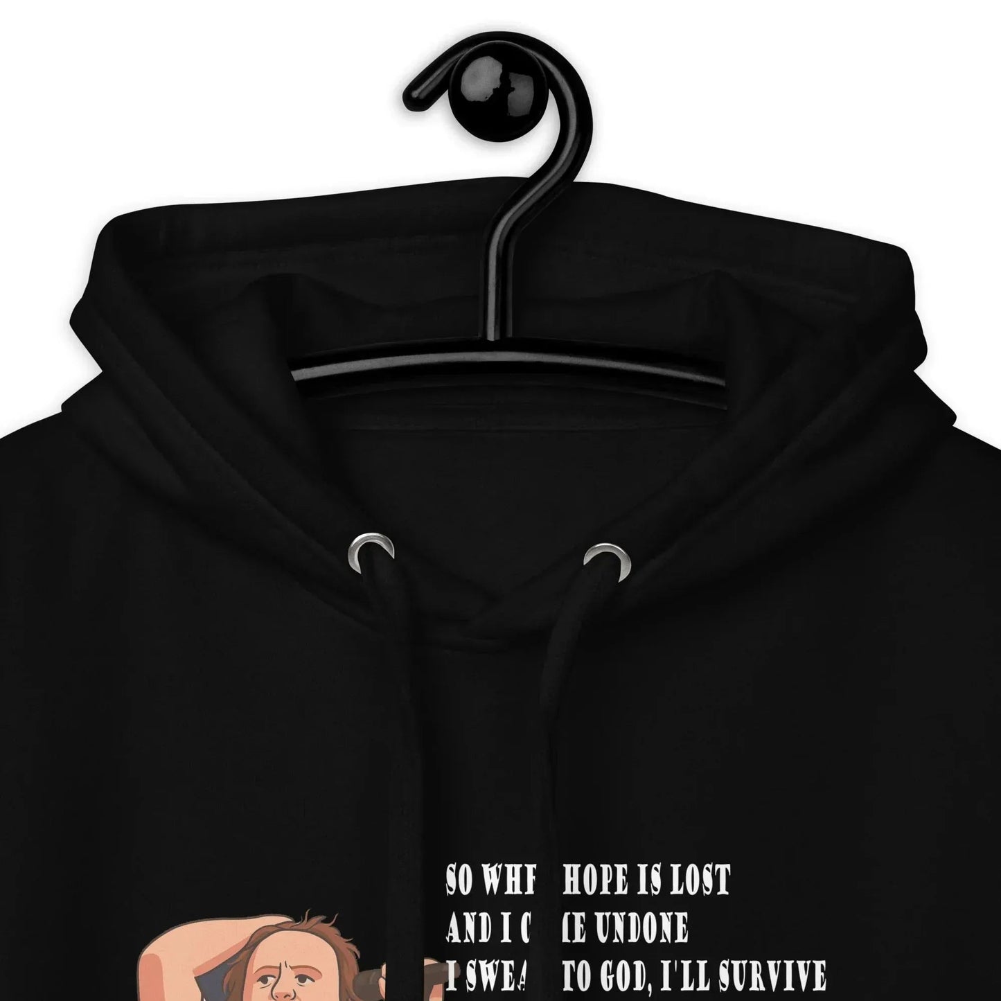 Lewis Capaldi "Survive" Lyrics Hoodie - Sustainable Unisex Sweatshirt alcyone213k