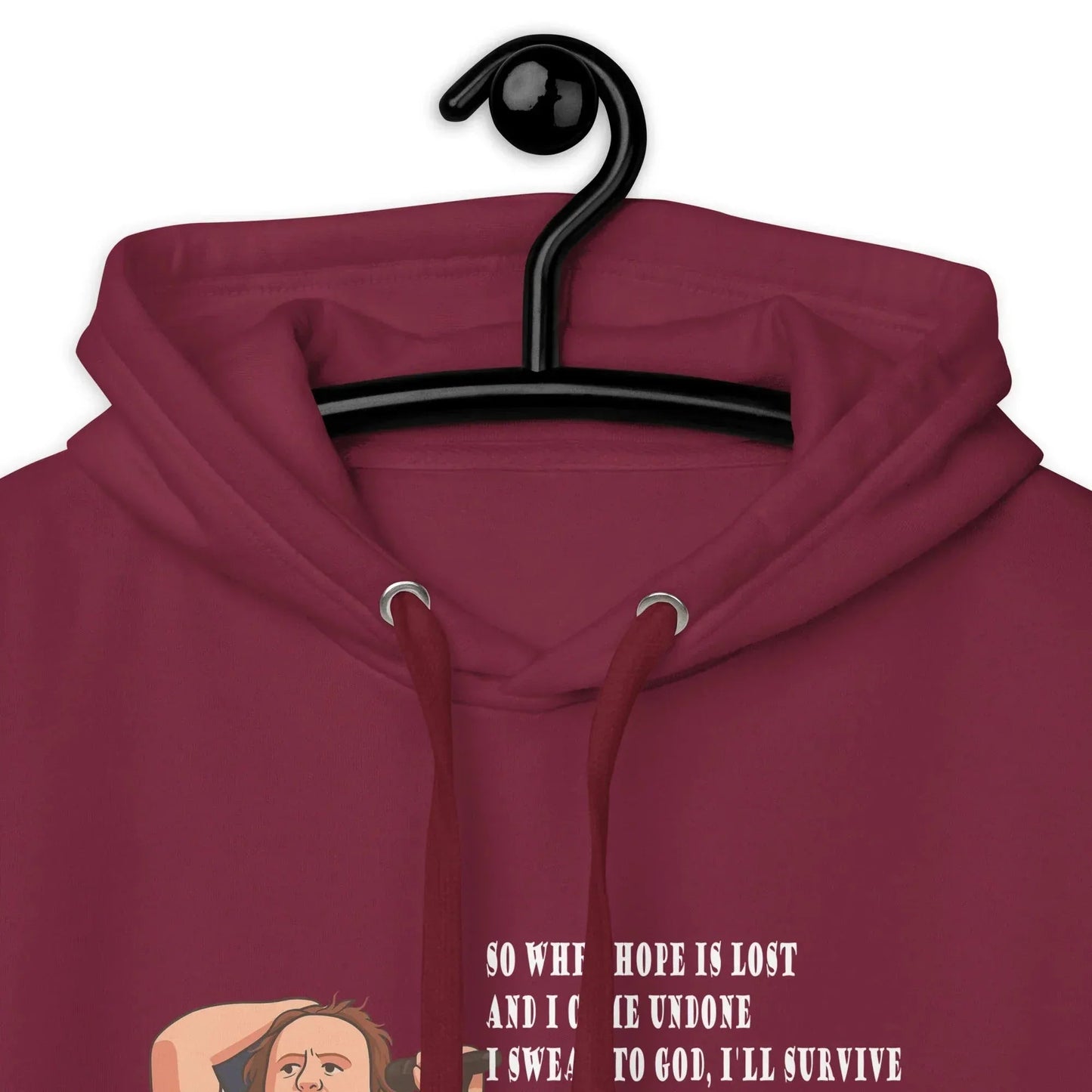 Lewis Capaldi "Survive" Lyrics Hoodie - Sustainable Unisex Sweatshirt alcyone213k