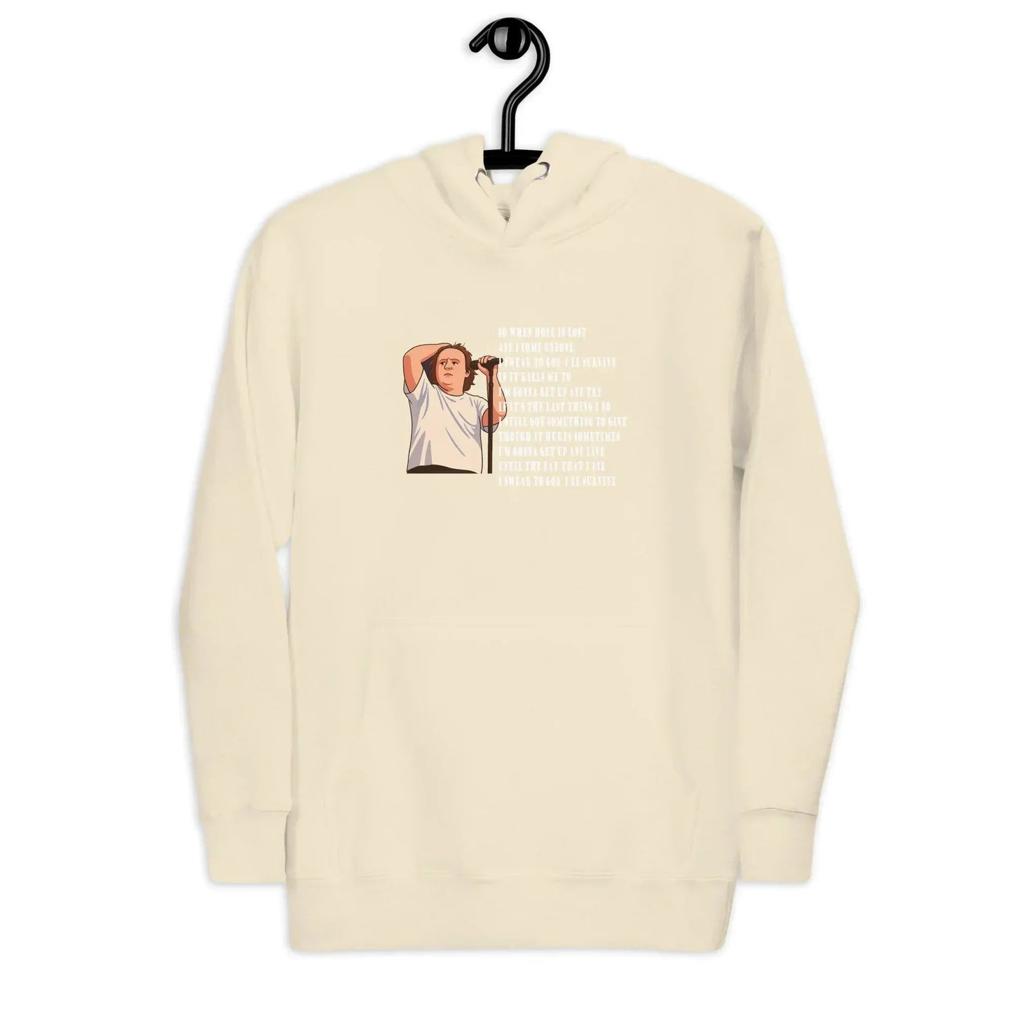 Lewis Capaldi "Survive" Lyrics Hoodie - Sustainable Unisex Sweatshirt alcyone213k