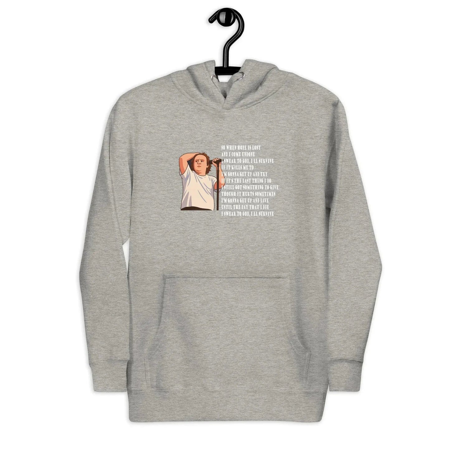 Lewis Capaldi "Survive" Lyrics Hoodie - Sustainable Unisex Sweatshirt alcyone213k