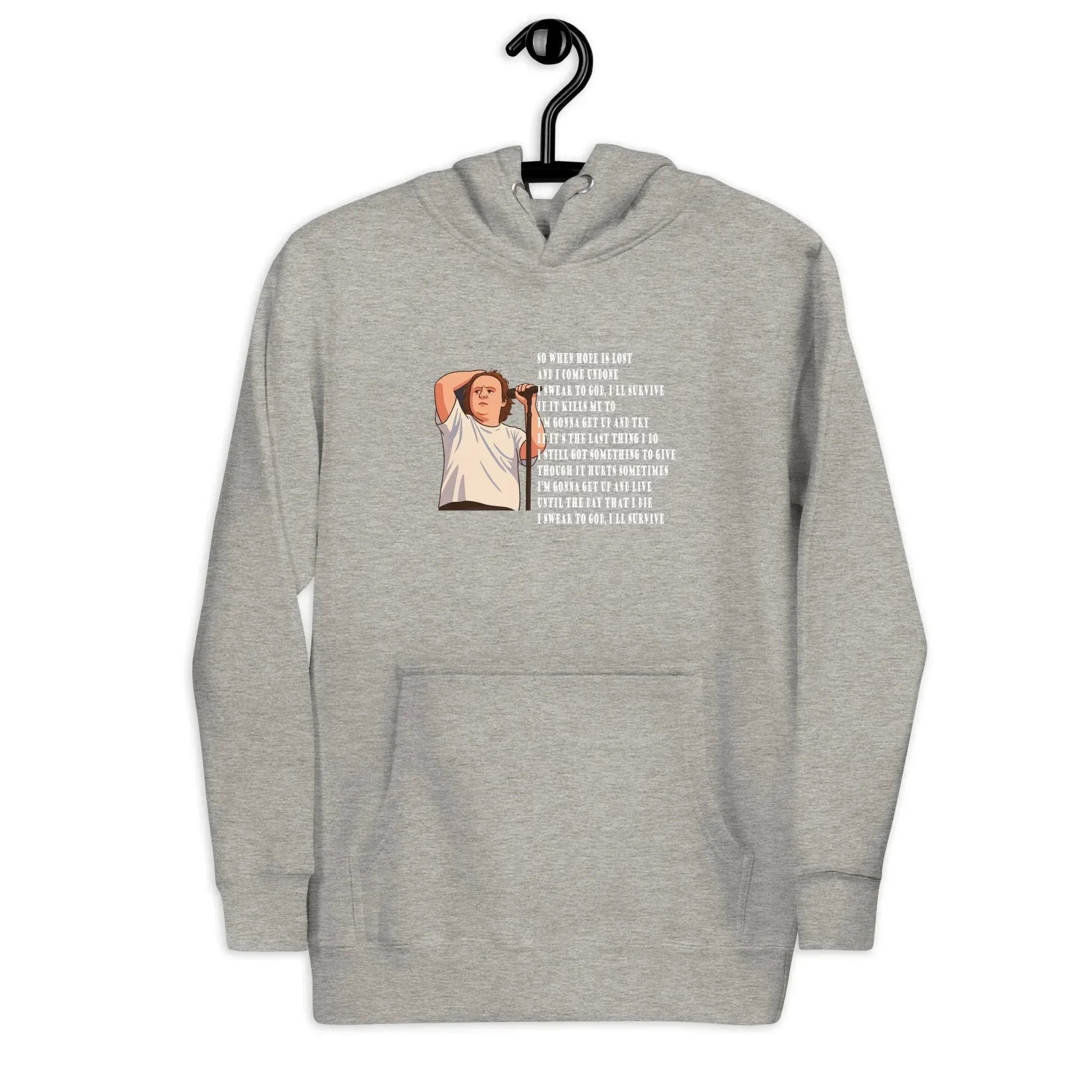 Lewis Capaldi "Survive" Lyrics Hoodie - Sustainable Unisex Sweatshirt alcyone213k