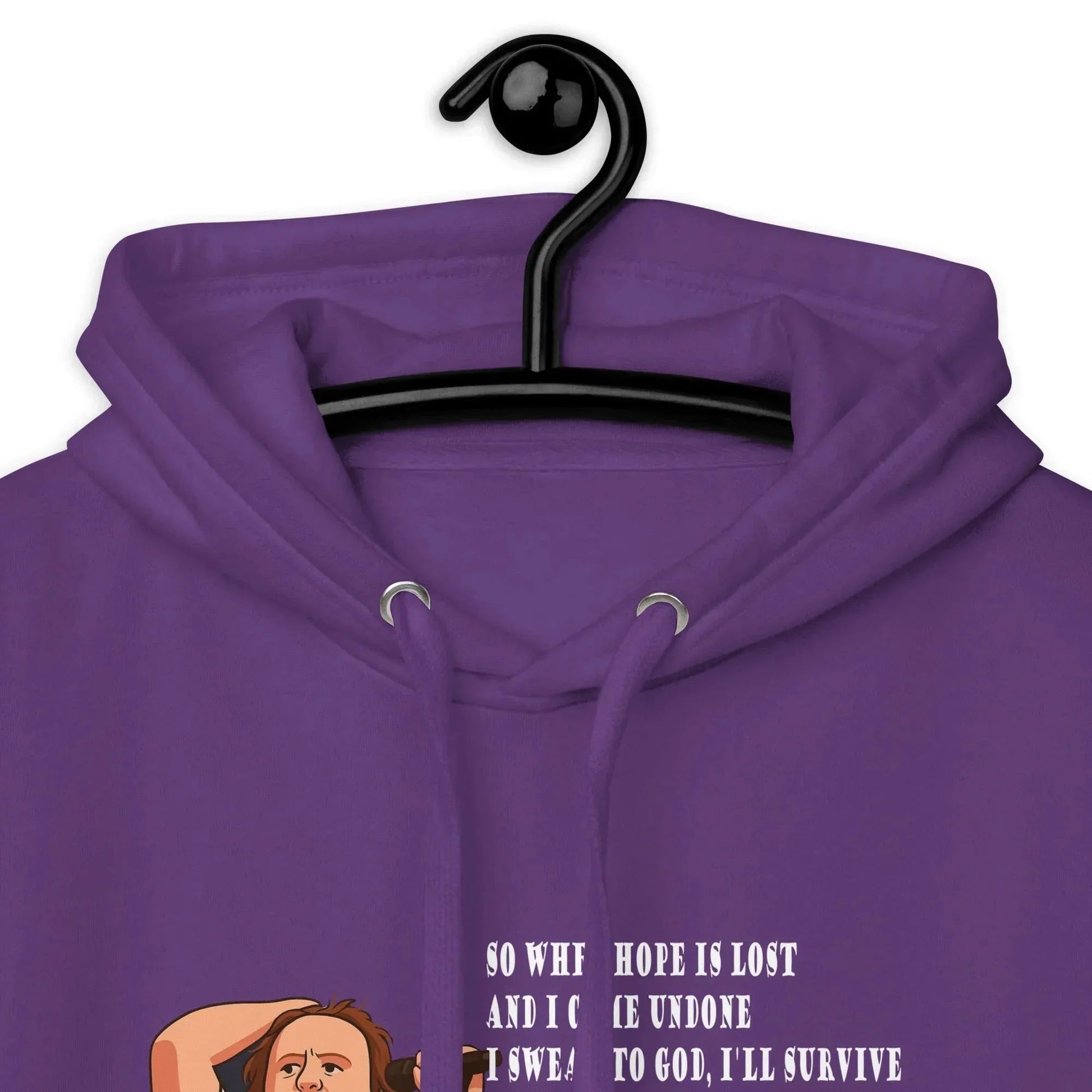 Lewis Capaldi "Survive" Lyrics Hoodie - Sustainable Unisex Sweatshirt alcyone213k