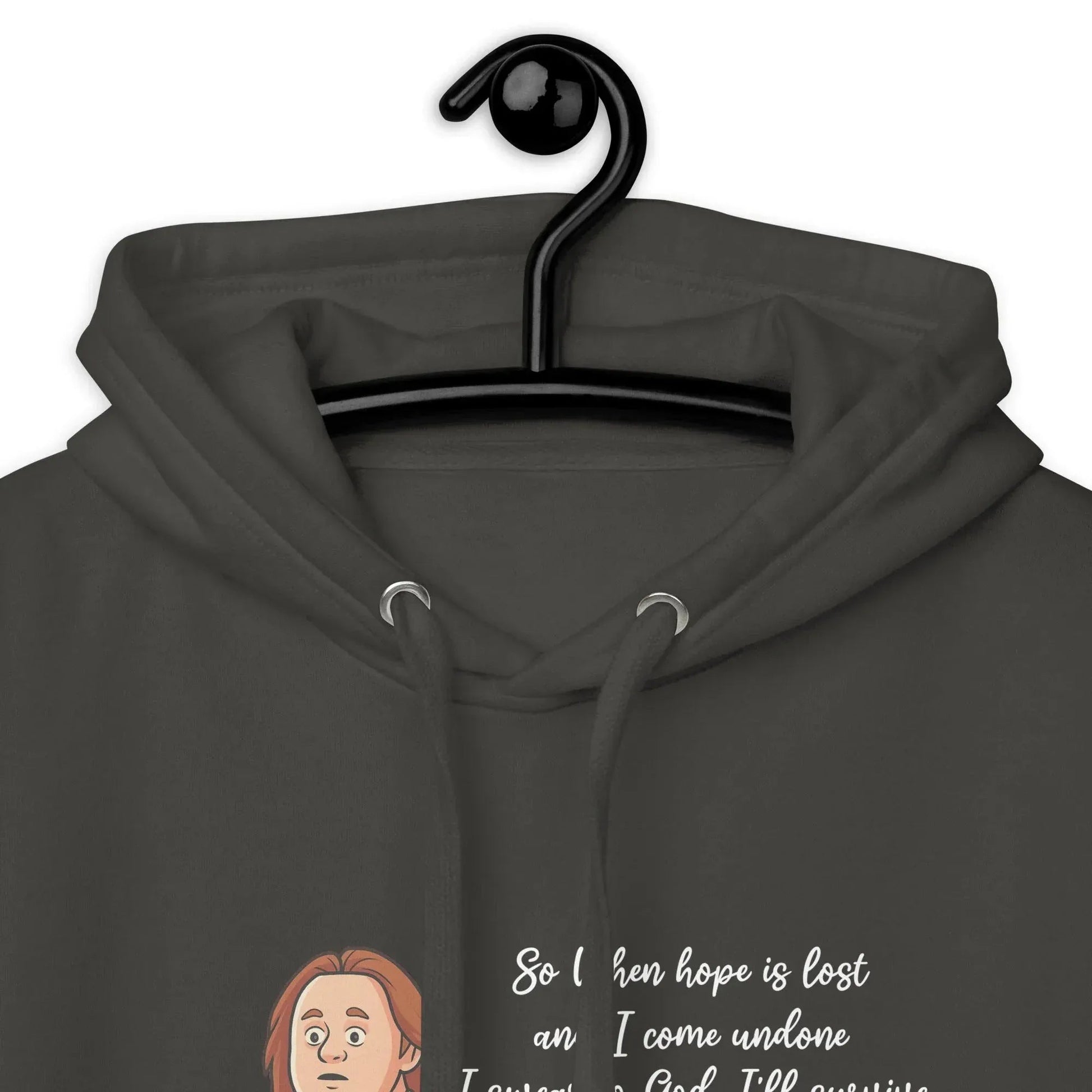 Lewis Capaldi "Survive" Lyrics Hoodie – Unisex Cotton Blend Fan Merch alcyone213k