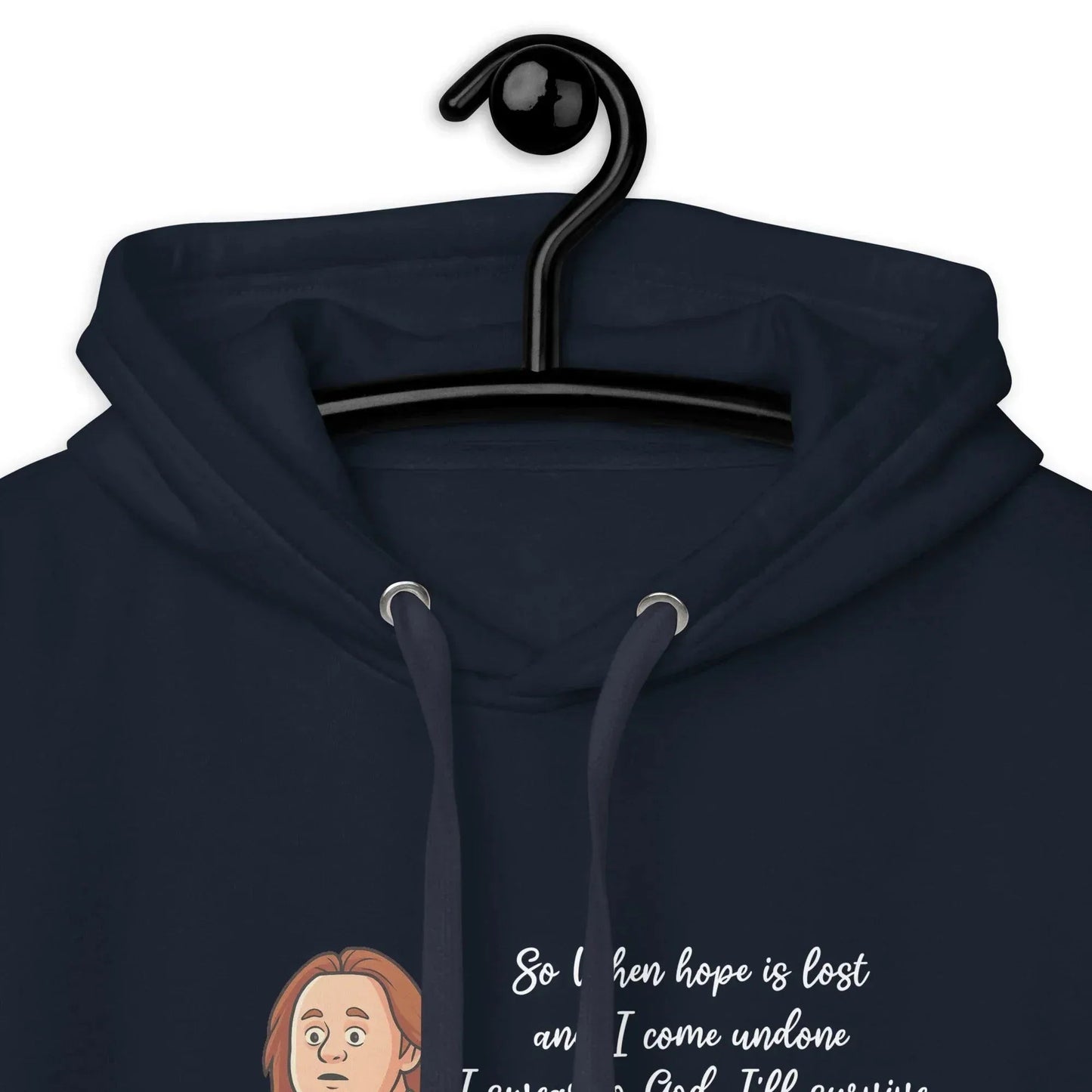 Lewis Capaldi "Survive" Lyrics Hoodie – Unisex Cotton Blend Fan Merch alcyone213k