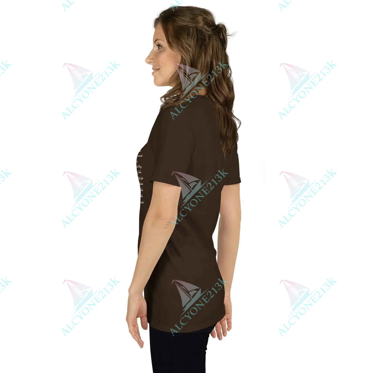 T-shirt Alcyone213k Lewis Capaldi Survive Lyrics Shirt - Unisex T-Shirt for Music Lovers, Soft & Comfortable