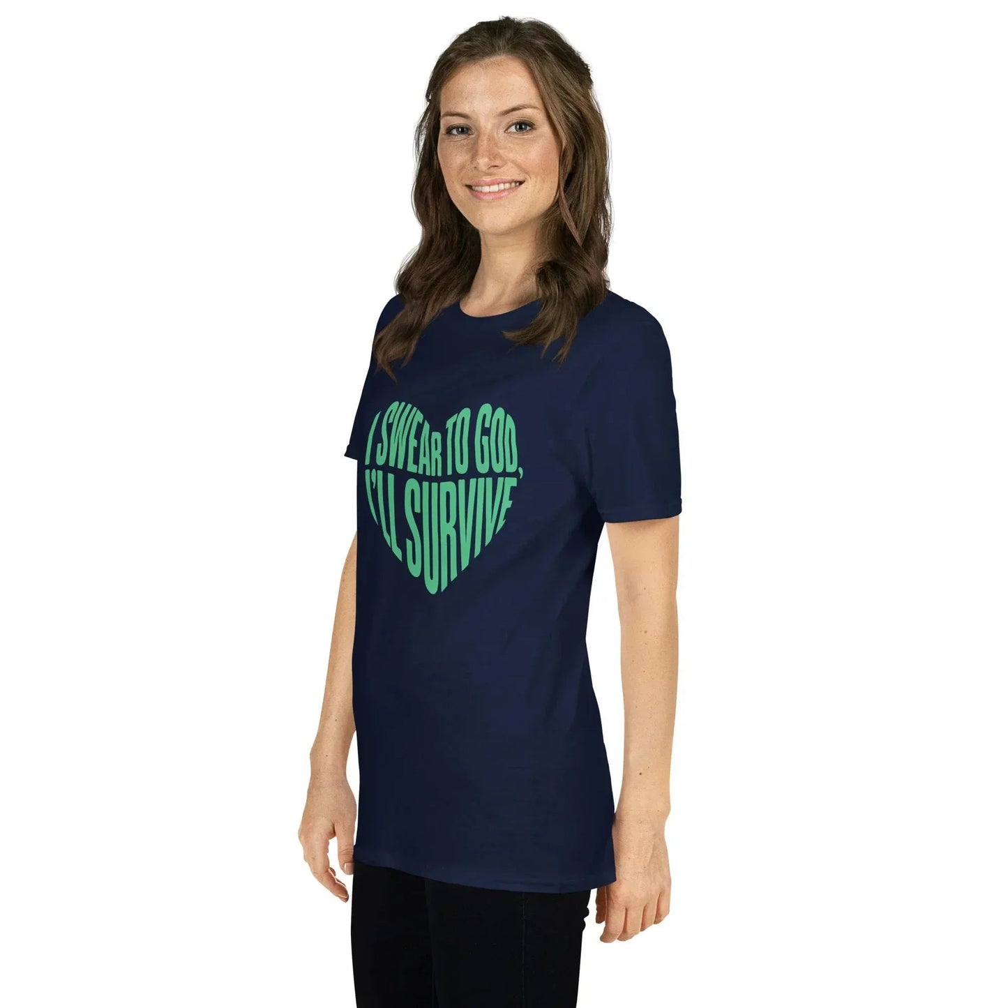 Lewis Capaldi Survive Lyrics T-Shirt | Unisex Cotton Graphic Tee alcyone213k