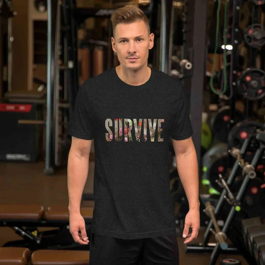 Lewis Capaldi Survive Lyrics T-Shirt - Unisex Cotton Tee alcyone213k