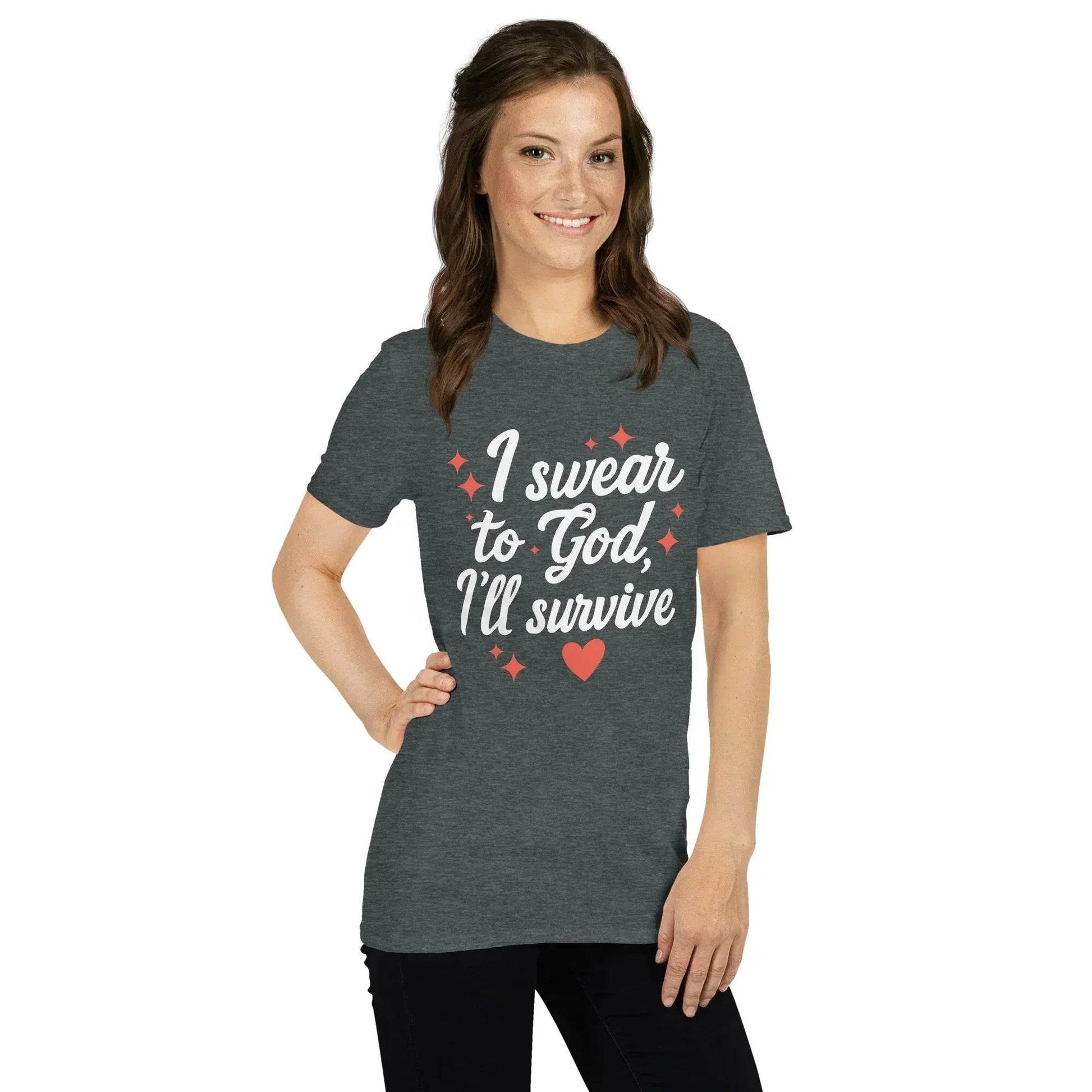 Lewis Capaldi Survive Lyrics T-Shirt | Unisex Cotton Graphic Tee alcyone213k