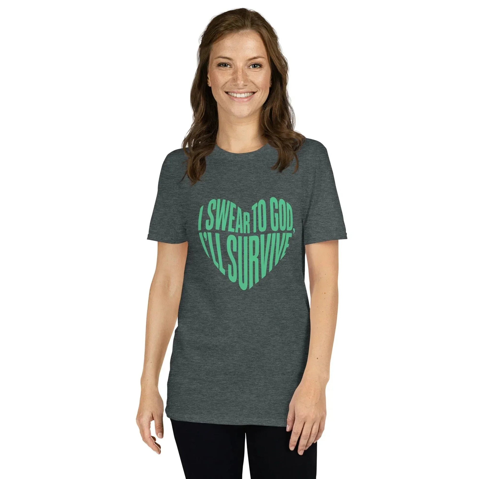 Lewis Capaldi Survive Lyrics T-Shirt | Unisex Cotton Graphic Tee alcyone213k
