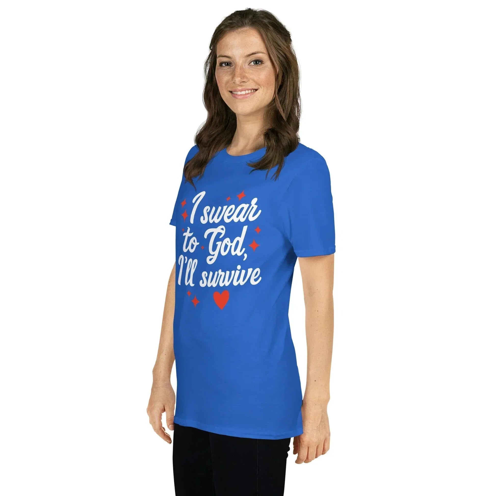 Lewis Capaldi Survive Lyrics T-Shirt | Unisex Cotton Graphic Tee alcyone213k