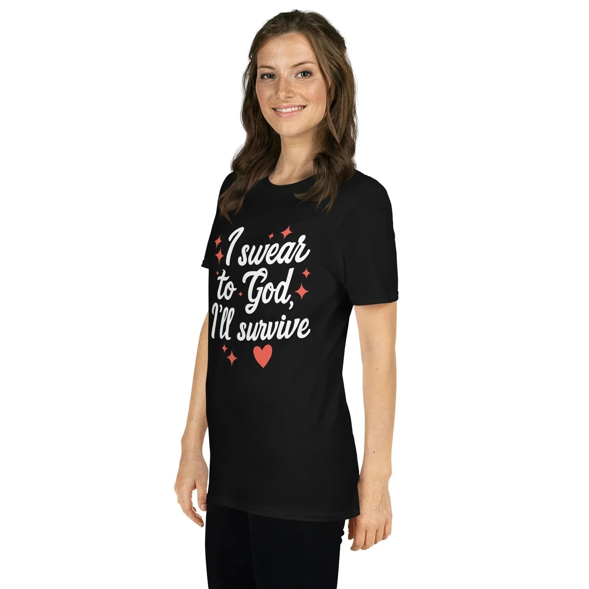 Lewis Capaldi Survive Lyrics T-Shirt | Unisex Cotton Graphic Tee alcyone213k