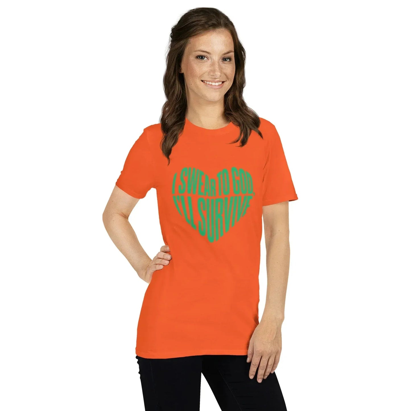 Lewis Capaldi Survive Lyrics T-Shirt | Unisex Cotton Graphic Tee alcyone213k