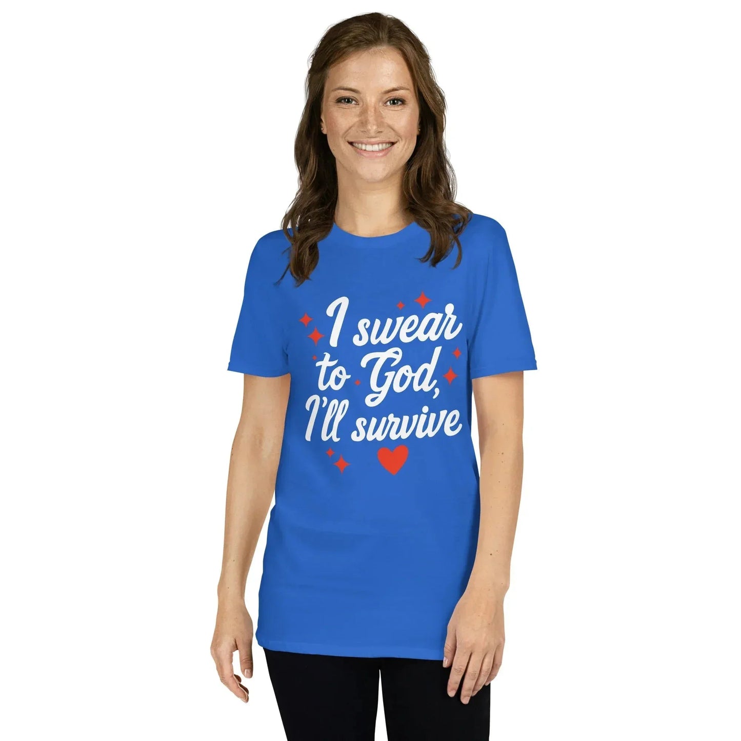 Lewis Capaldi Survive Lyrics T-Shirt | Unisex Cotton Graphic Tee alcyone213k