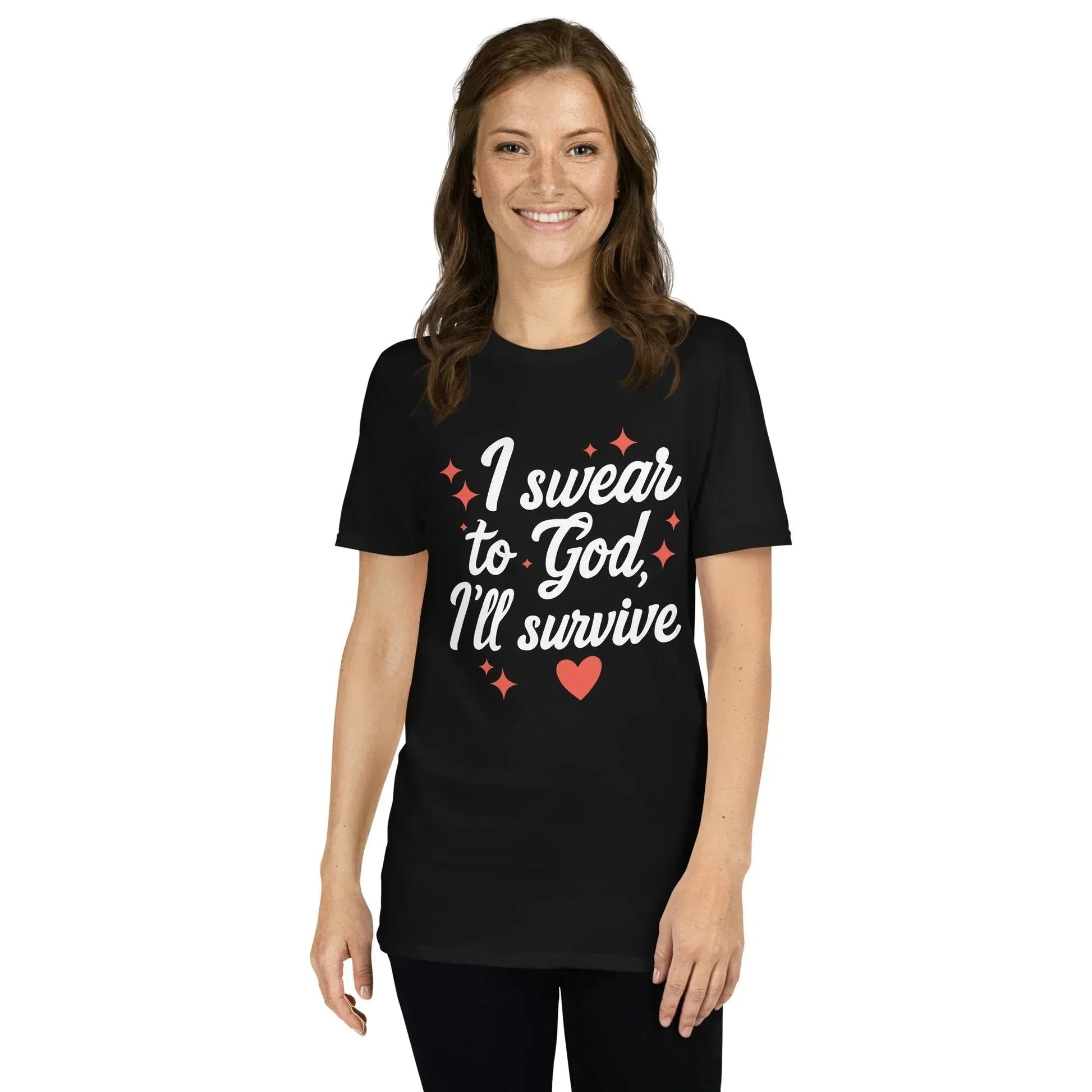 Lewis Capaldi Survive Lyrics T-Shirt | Unisex Cotton Graphic Tee alcyone213k