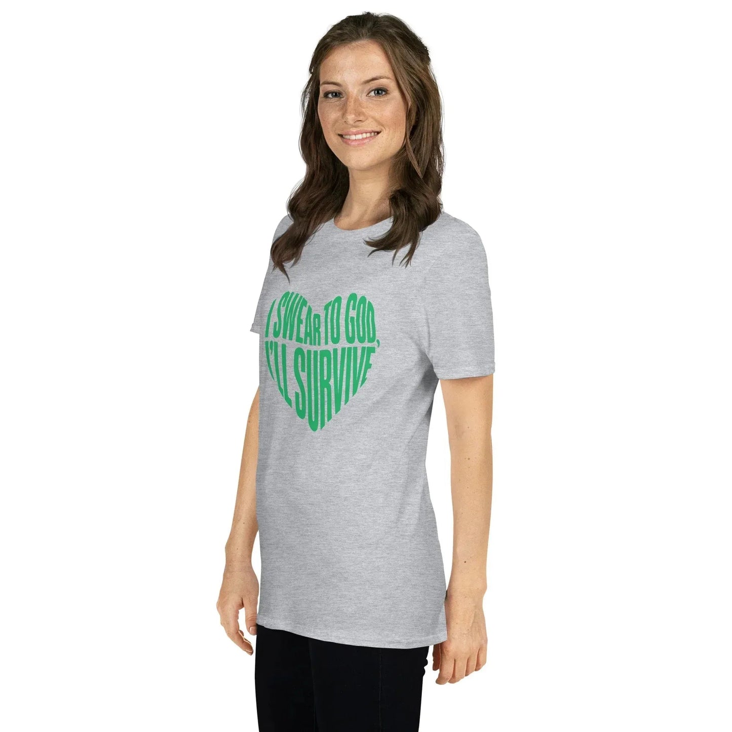Lewis Capaldi Survive Lyrics T-Shirt | Unisex Cotton Graphic Tee alcyone213k