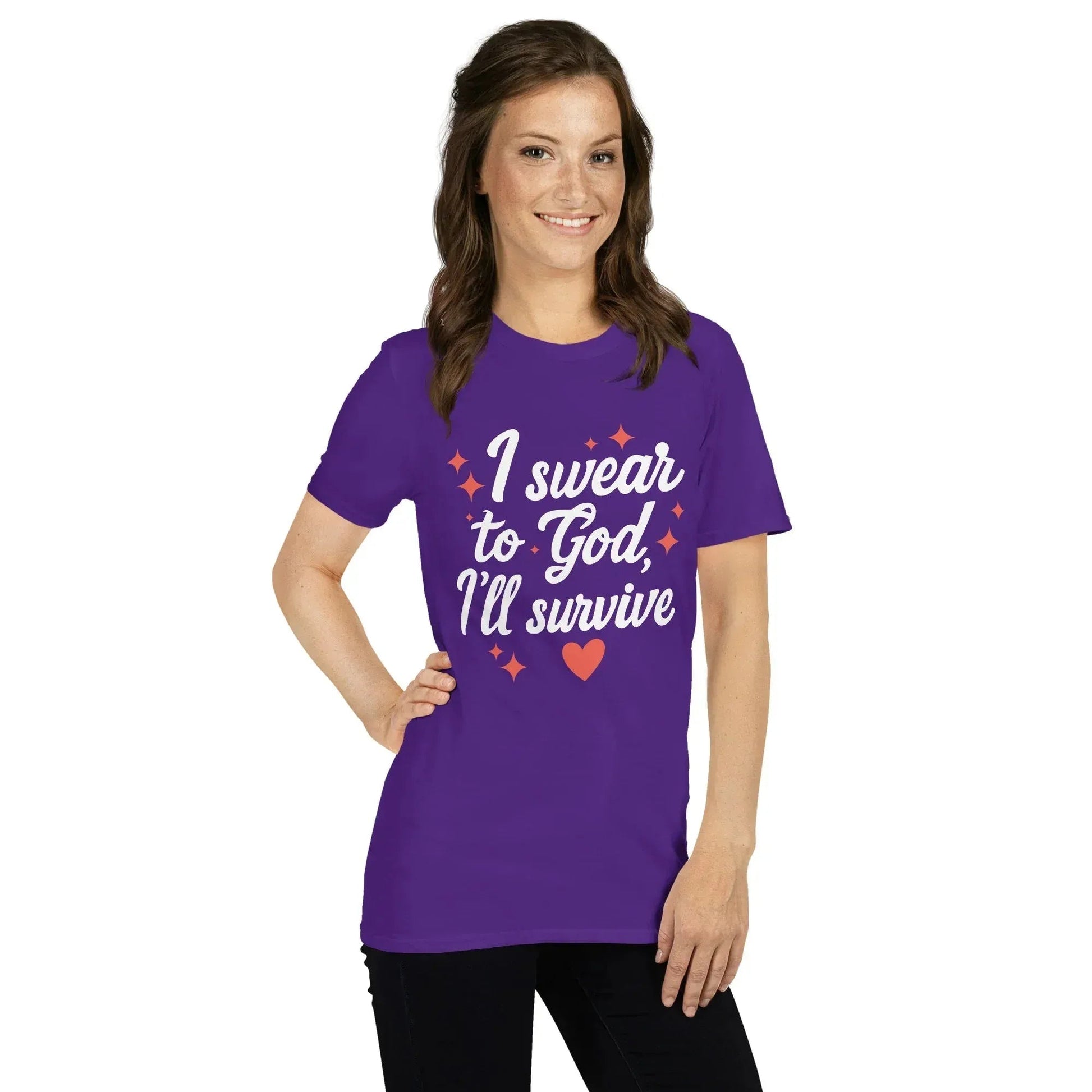 Lewis Capaldi Survive Lyrics T-Shirt | Unisex Cotton Graphic Tee alcyone213k